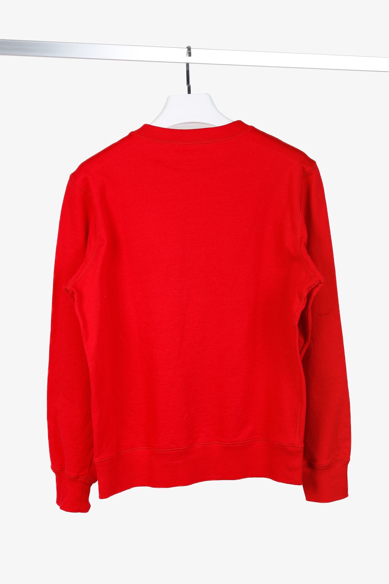 Louis Vuitton × Supreme Louis Vuitton x Supreme Red Arc Logo Crewneck Sweatshirt Size US S / EU 44-46 / 1 - 2 Thumbnail