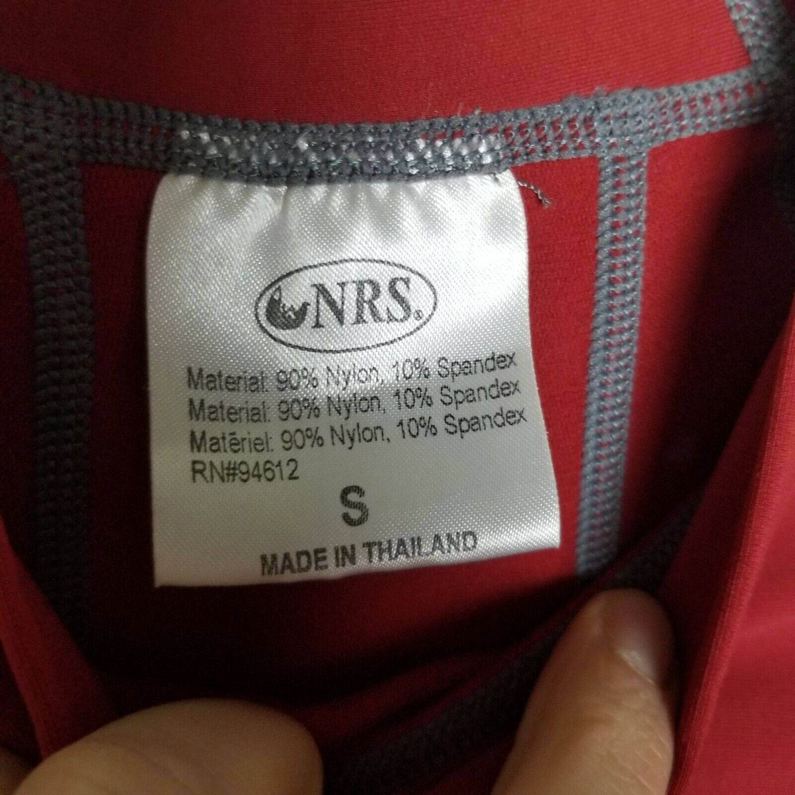 Nas NRS Mens Hydrosilk Rash Guard S Paddle Kayak Scuba Wetsuit Size US 34 / EU 50 - 4 Thumbnail