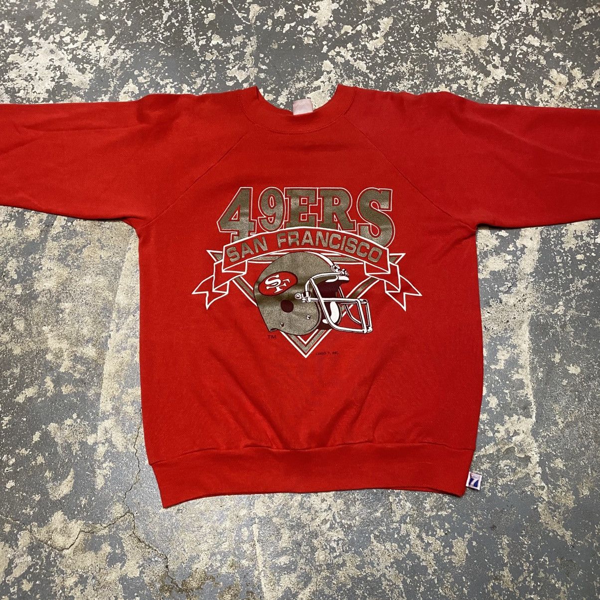 Logo 7 × NFL × Vintage Vintage San Francisco 49ers Logo 7 Crewneck Sweatshirt Size US M / EU 48-50 / 2 - 3 Thumbnail