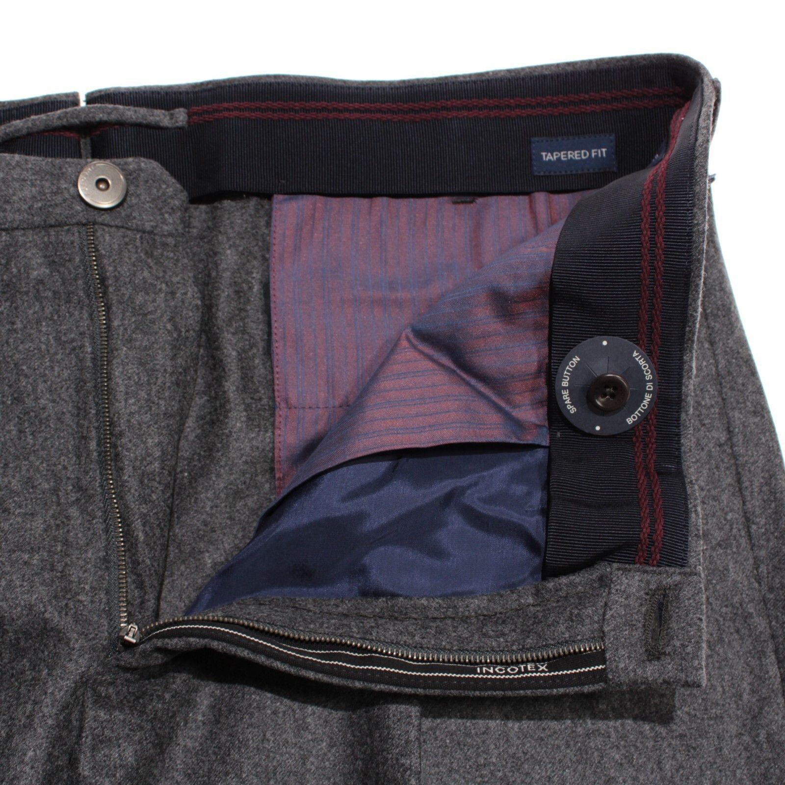 Incotex INCOTEX New with tags Dress Pants Size 40 US In Gray Size US 40 / EU 56 - 4 Thumbnail