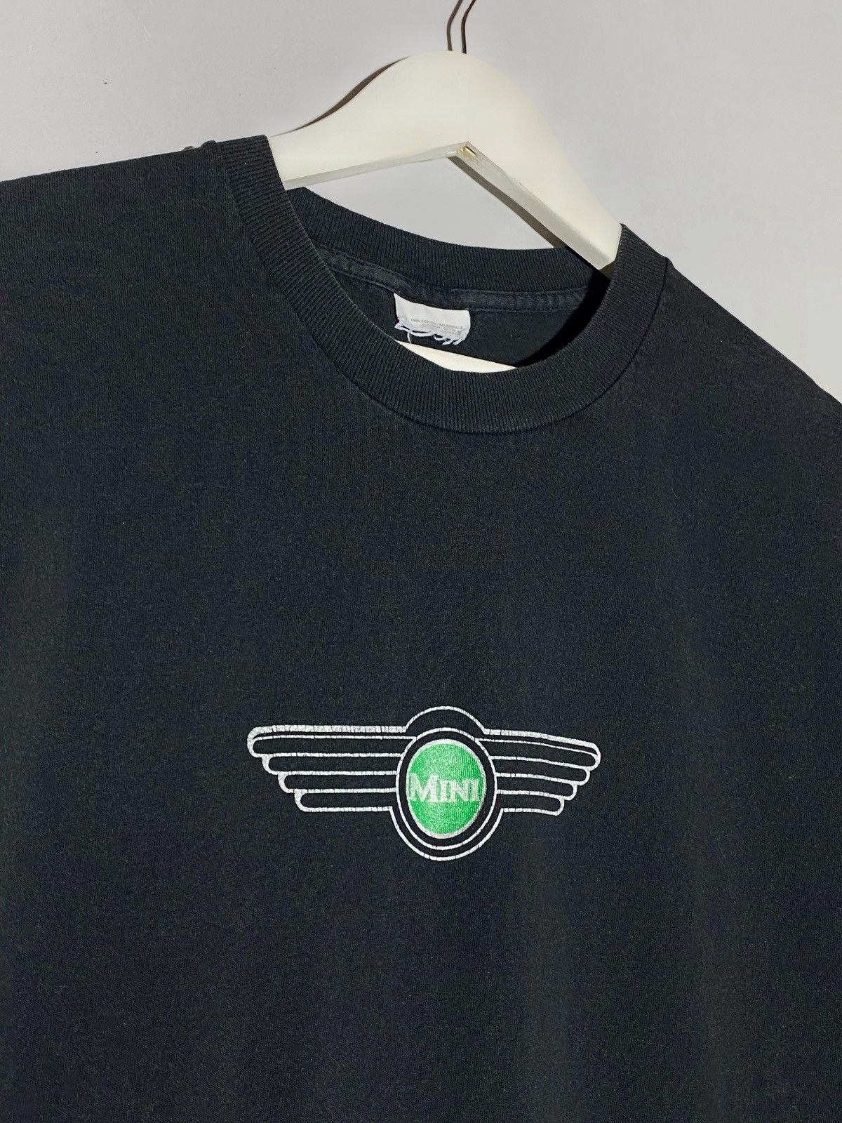 Vintage Vintage MINI Racing Cars Screen Stars Single Stitch T-shirt Size US L / EU 52-54 / 3 - 4 Thumbnail