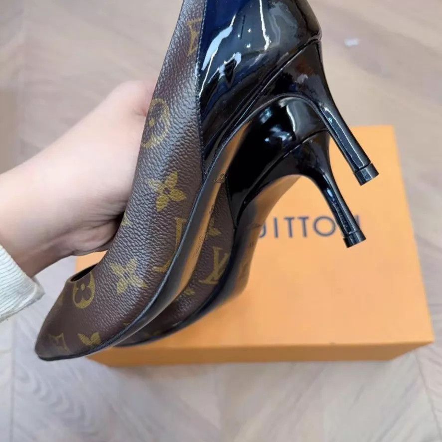 Louis Vuitton Louis Vuitton High Heels 35 Size US 4.5 / IT 34.5 - 2 Thumbnail