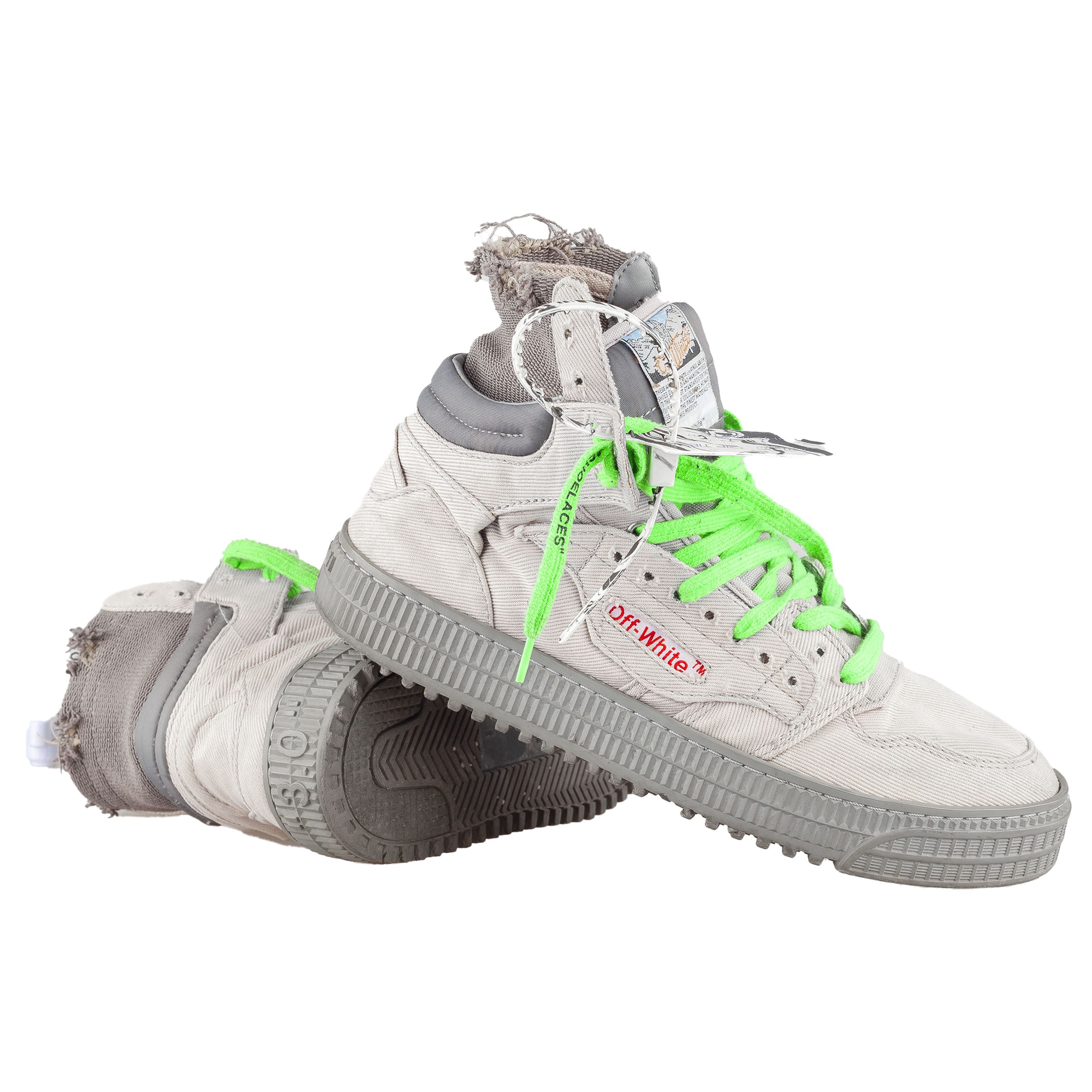 Off-White OFF-WHITE FW 2019 Off Court 3.0 High Top Sneakers (40 EU) Size US 7 / EU 40 - 2 Thumbnail