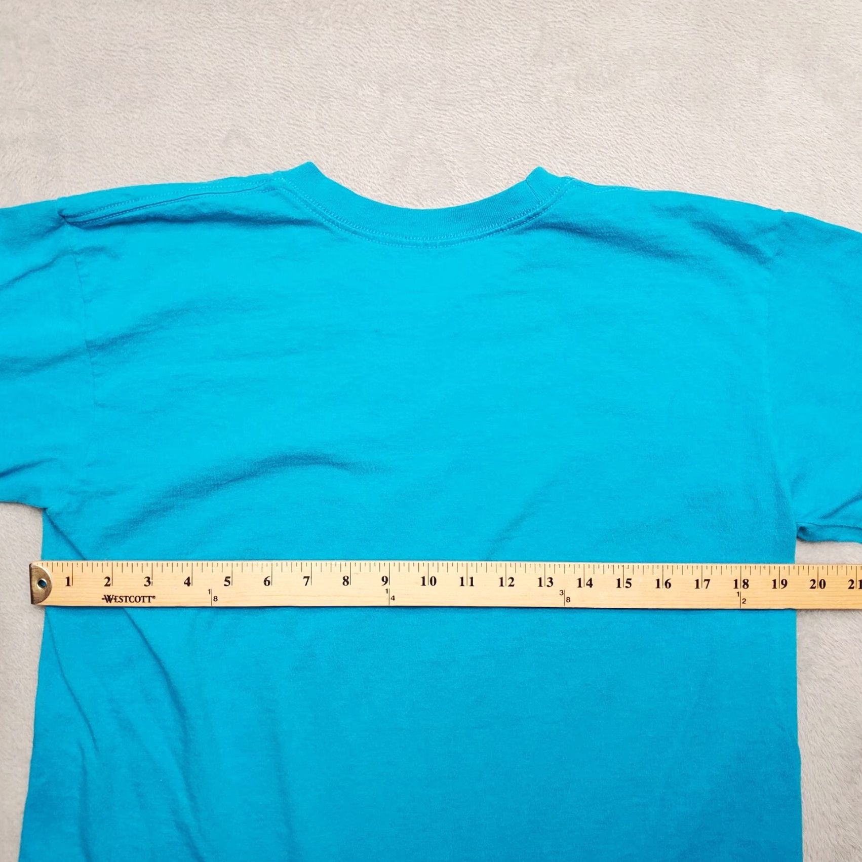 Adidas Vintage Adidas Shirt Mens XL Blue Crewneck Pullover Casual TEE Made in USA} Size US S / EU 44-46 / 1 - 6 Thumbnail