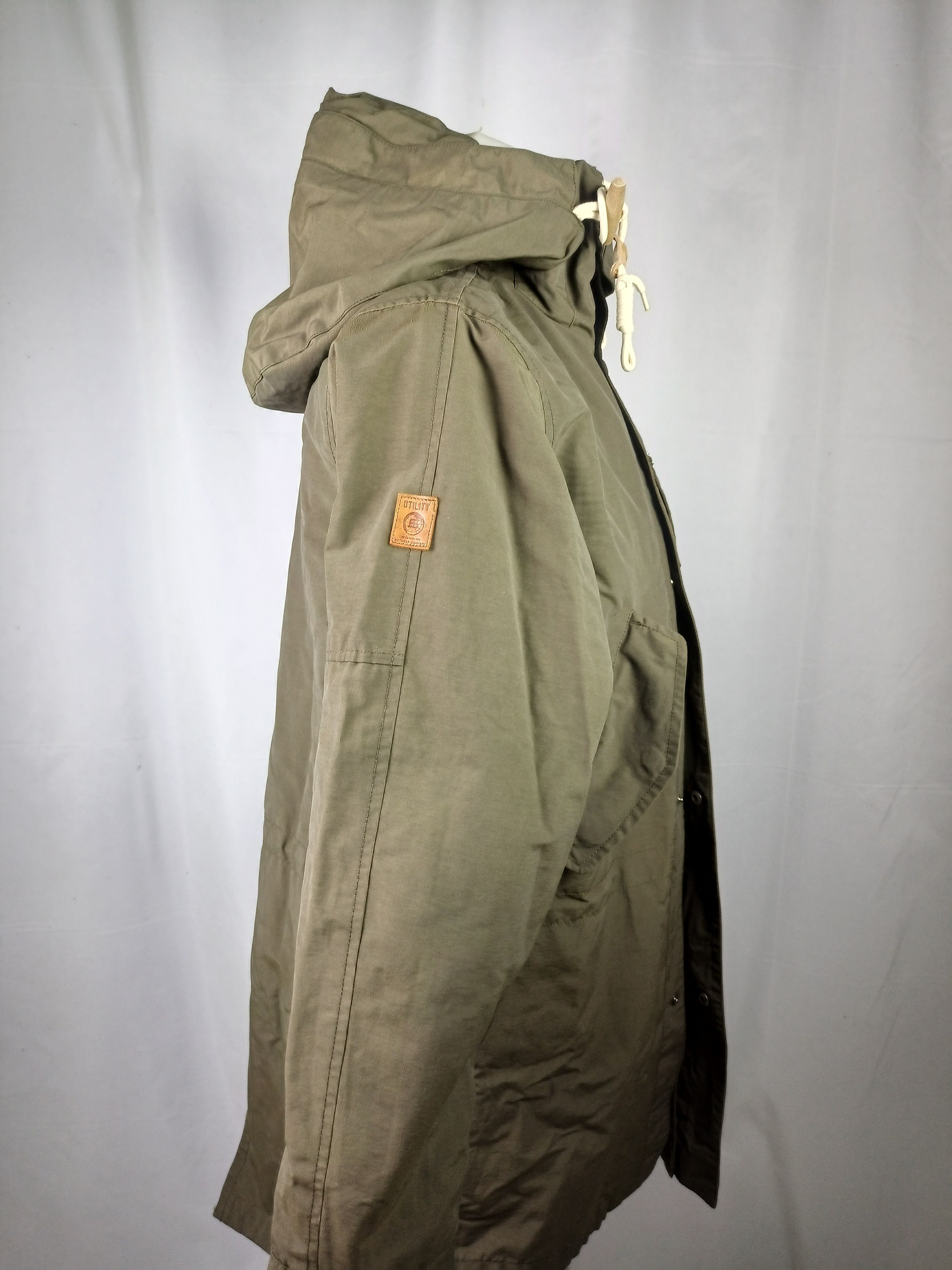 Japanese Brand FRJ JEANS fishtail Green Khaki Urban Vintage Parka Toggle Size US XL / EU 56 / 4 - 20 Thumbnail