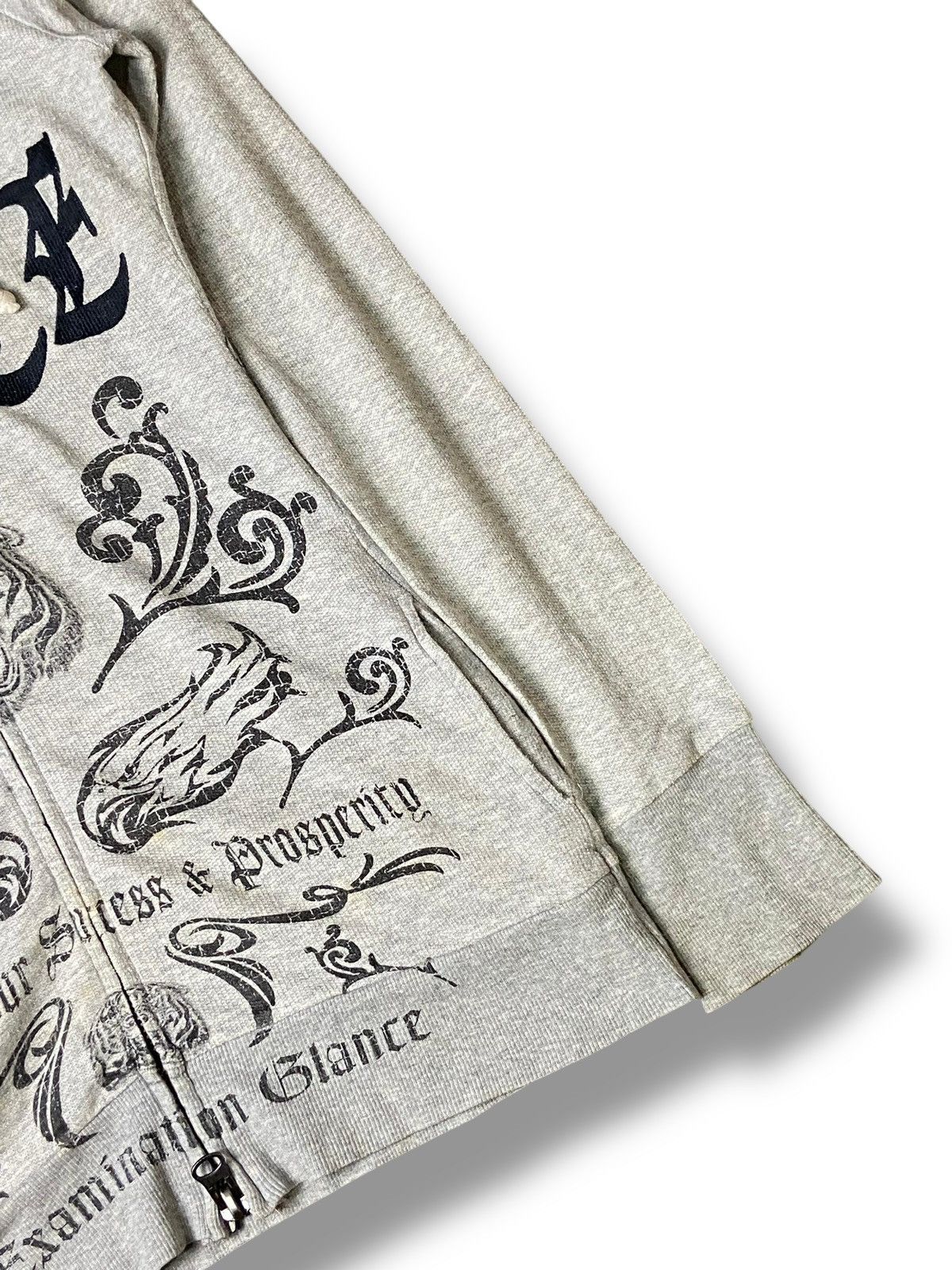 Japanese Brand × Seditionaries × Vintage GLAD NEWS Japanese Brand Gothic Zipper Hoodie Jacket (118) Size US XXS / EU 40 - 3 Thumbnail