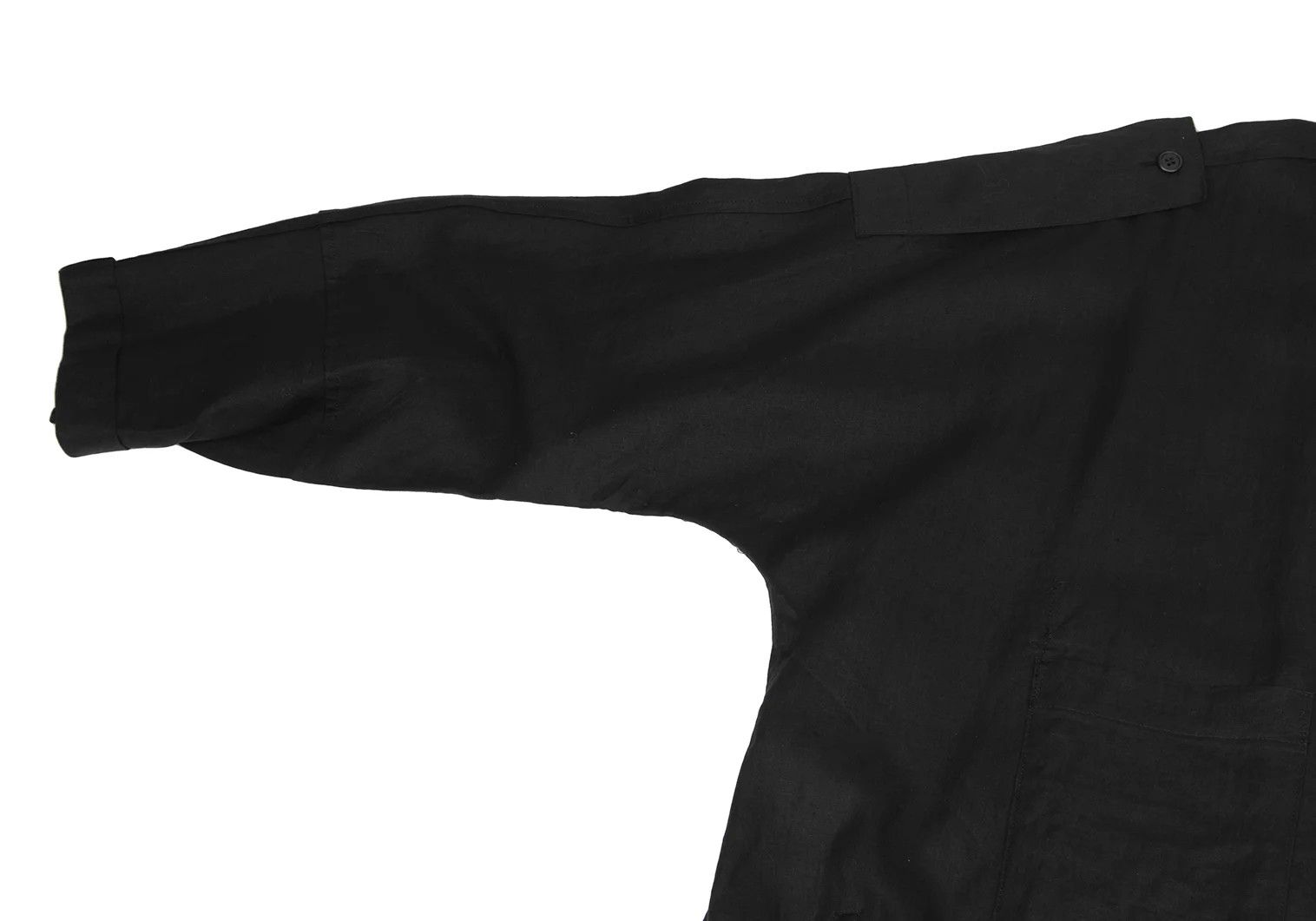 Yohji Yamamoto Yohji Yamamoto Linen Epaulet Shirt Coat Size US M / EU 48-50 / 2 - 7 Thumbnail