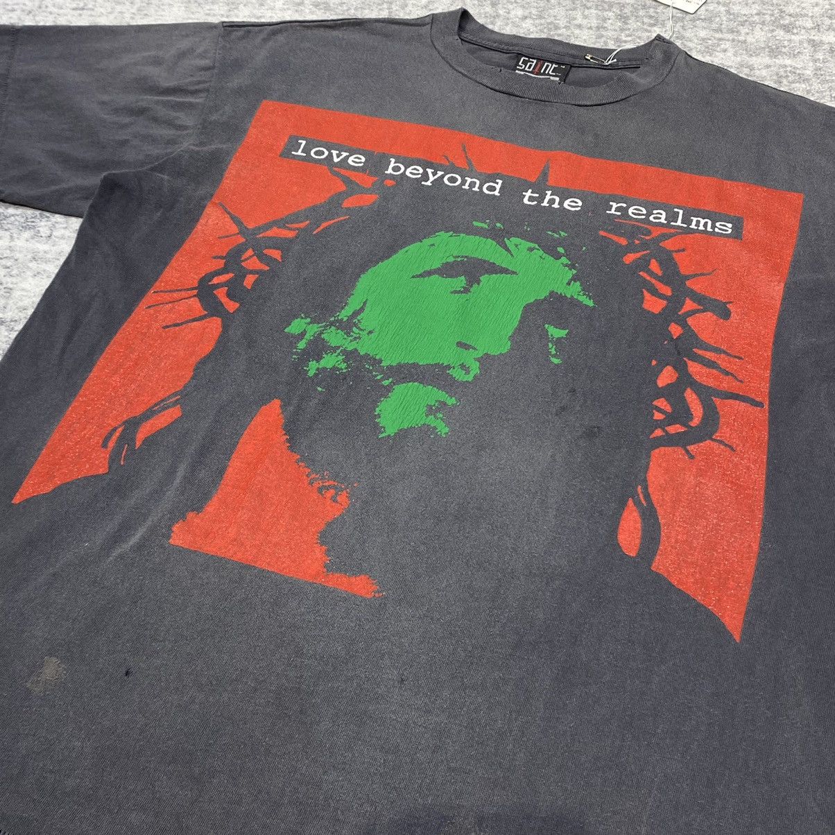 Saint Michael SAINT MXXXXXX Love Beyond T Shirt BLACK Size US M / EU 48-50 / 2 - 2 Thumbnail