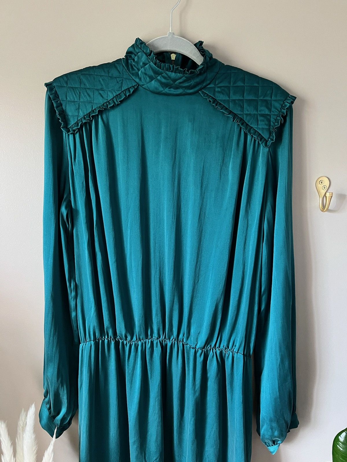 Pierre Balmain Pierre Balmain Quilted shoulder long sleeve dress Size S / US 4 / IT 40 - 2 Thumbnail