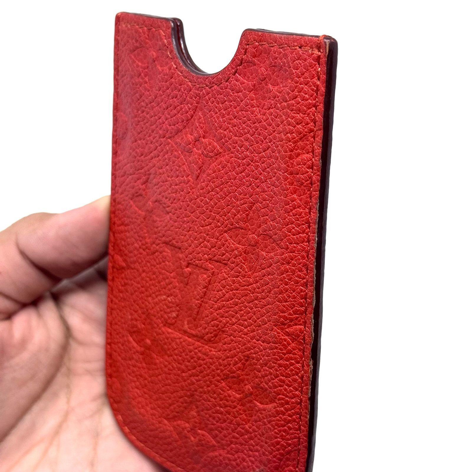 Louis Vuitton Louis Vuitton Red Sleeve Wallet Size ONE SIZE - 6 Thumbnail