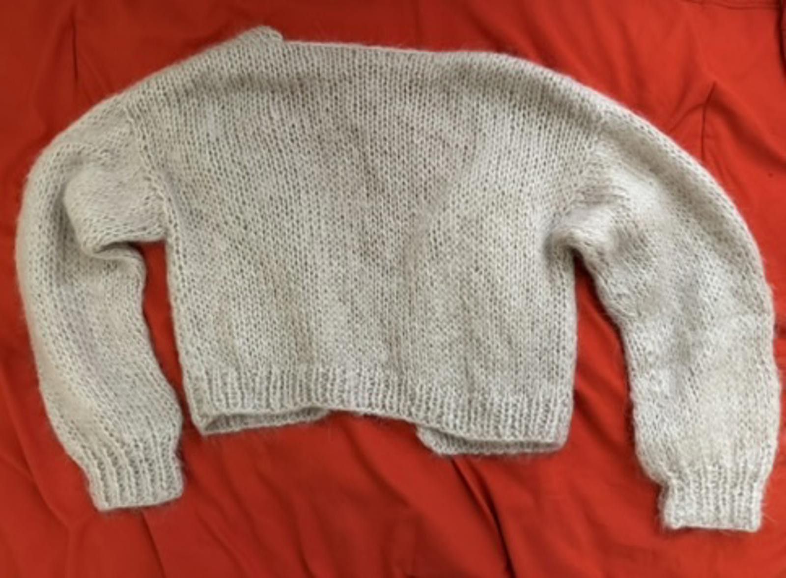 Other Handmade Chunky Knit Sweater in Beige (SMALL) Size S / US 4 / IT 40 - 6 Thumbnail