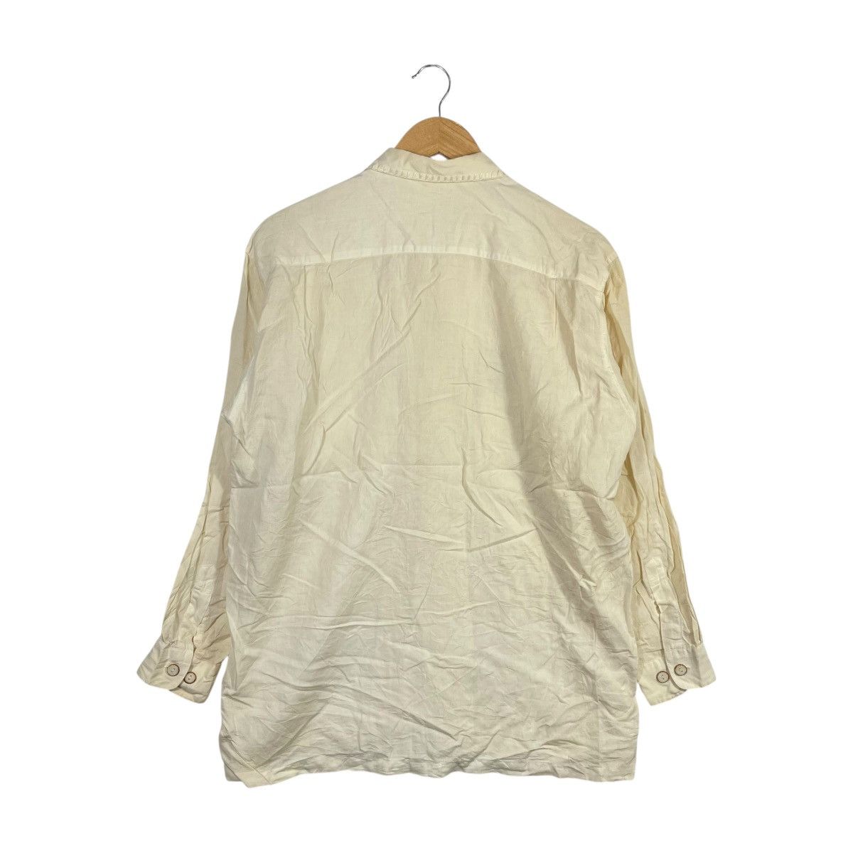 Lancel LANCEL Paris München Crest Embroidery Long Sleeve Shirt Size US M / EU 48-50 / 2 - 4 Thumbnail