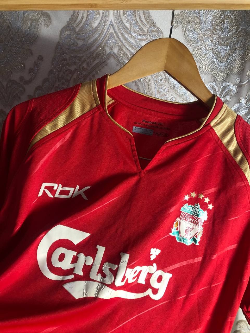 Reebok Vintage Reebok FC Liverpool England Soccer Jersey Retro 90s Size US L / EU 52-54 / 3 - 2 Thumbnail