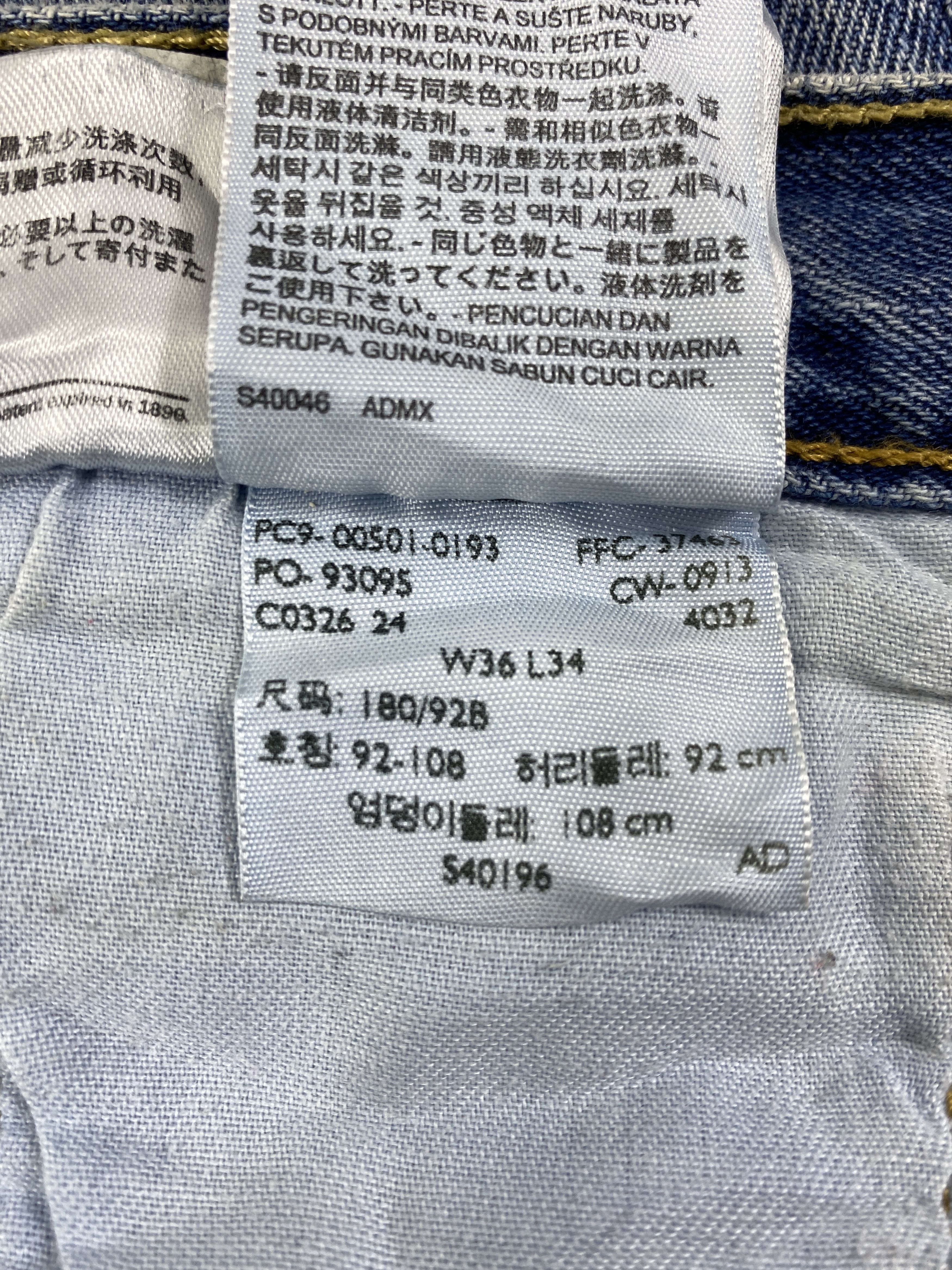 Levi's Blue Vintage Levi's 501 Jeans 36x34 Denim -JN1639 Size US 36 / EU 52 - 10 Thumbnail