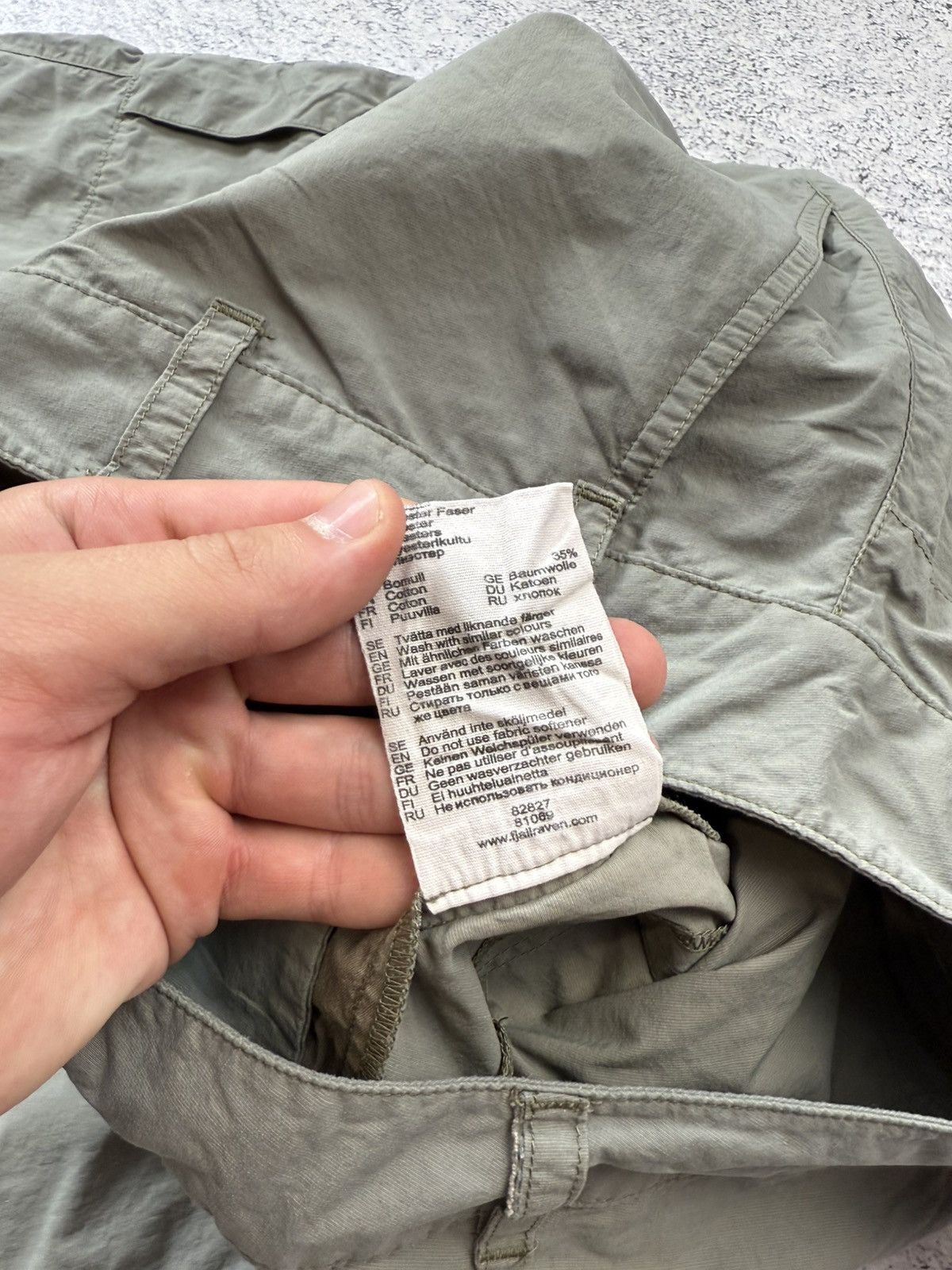 Fjallraven Vintage Fjallraven Cargo Pants Gorpcore Size US 32 / EU 48 - 20 Thumbnail