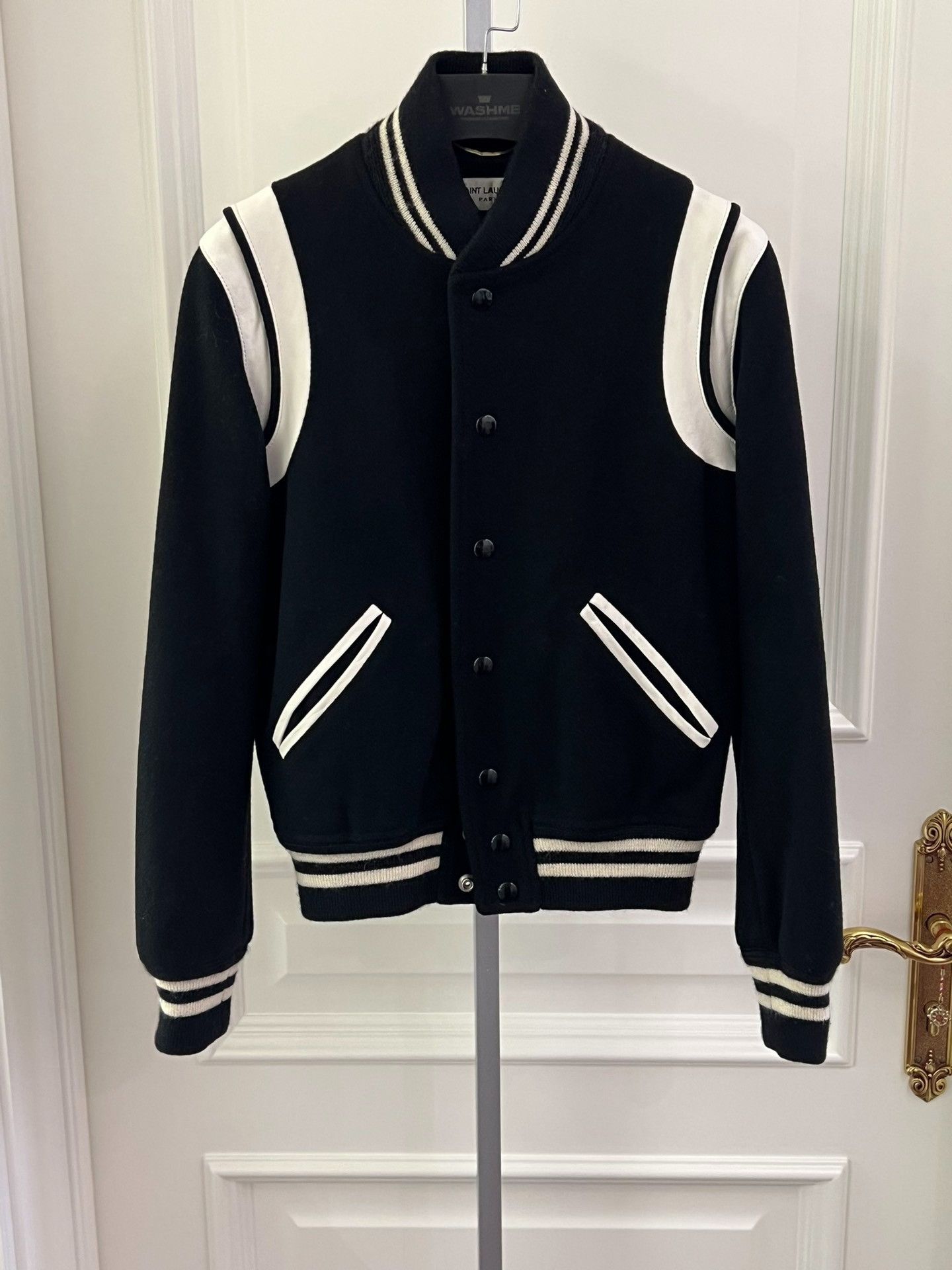 Saint Laurent Paris Saint Laurent Paris Baseball Jacket Size XS / US 0-2 / IT 36-38 - 1 Thumbnail