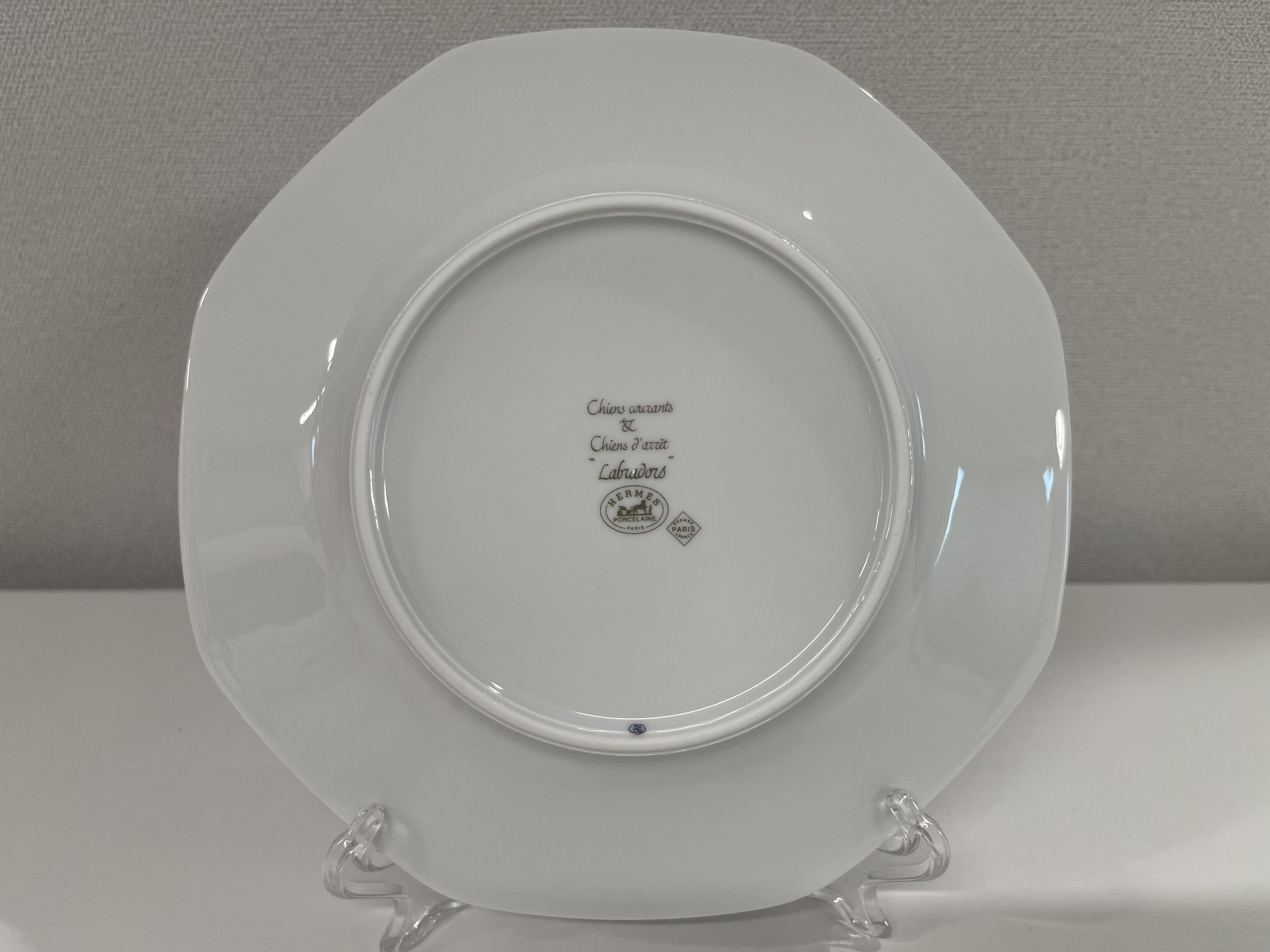 Hermes Hermes Chiens Courants Chiens Labrador Plate 1P Size ONE SIZE - 5 Thumbnail