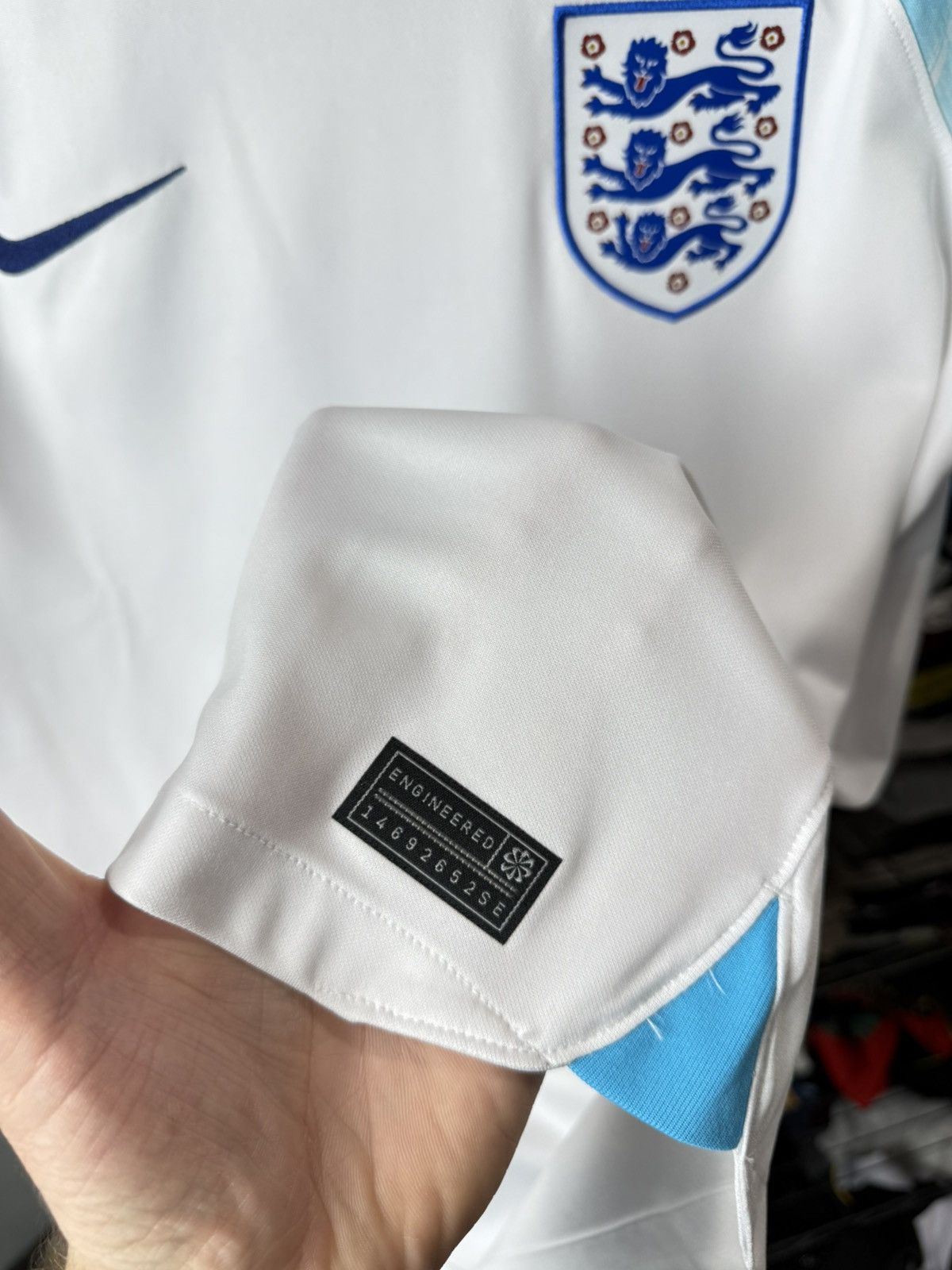 Nike Nike England Soccer Jersey Football T Shirt Size US M / EU 48-50 / 2 - 5 Thumbnail