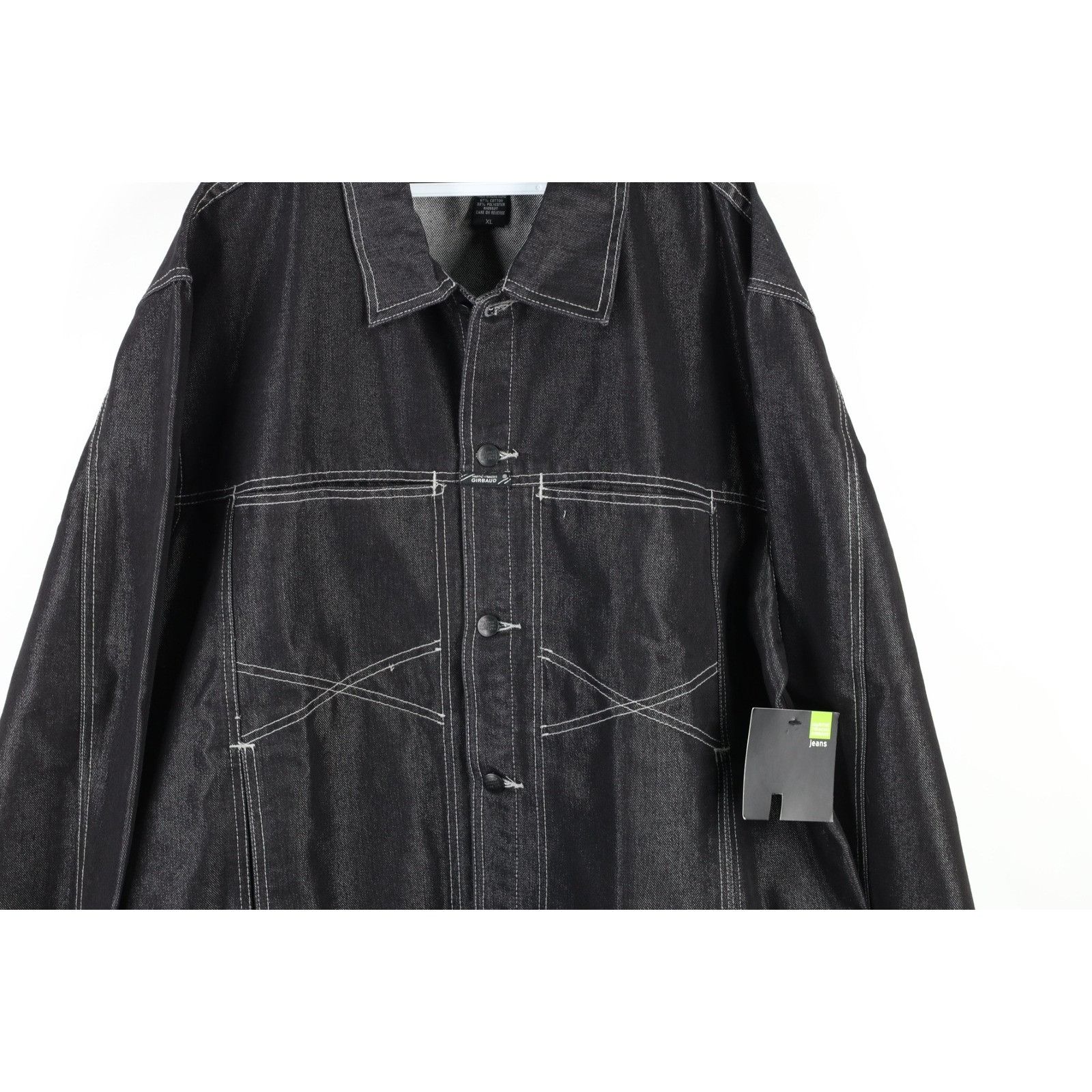 Marithe + Francois Girbaud × Vintage NOS Vintage 90s Marithe Francois Girbaud Trucker Jacket Size US XL / EU 56 / 4 - 3 Thumbnail