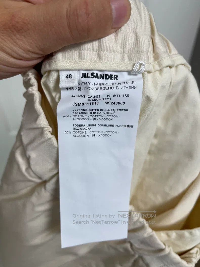 Jil Sander Jil Sander size 48 Beige Straight Leg Casual Pants Size US 28 / EU 44 - 4 Thumbnail
