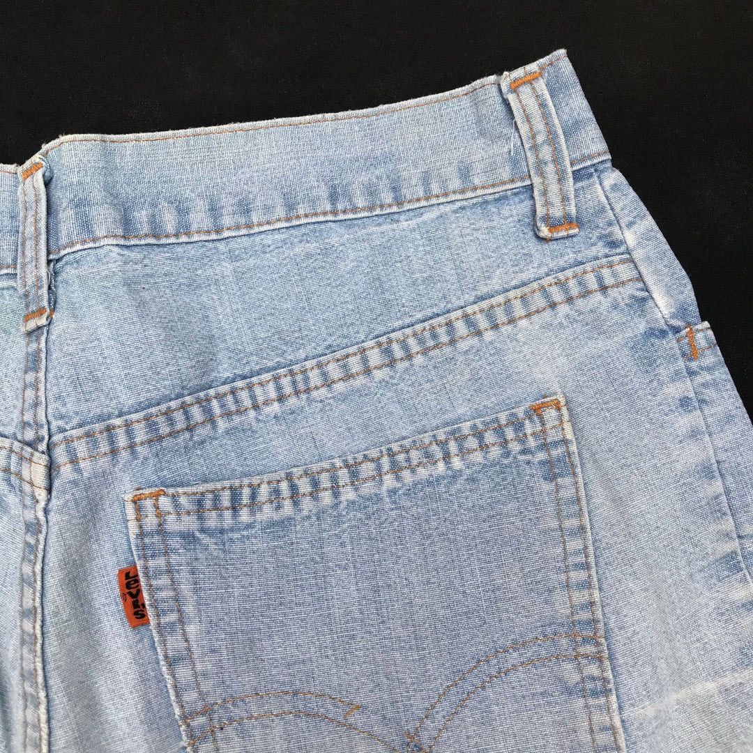 Levi's × Vintage Levi’s 1970’s Vintage W28 Vintage USA Denim Bell Bottoms Size 28" / US 6 / IT 42 - 6 Thumbnail