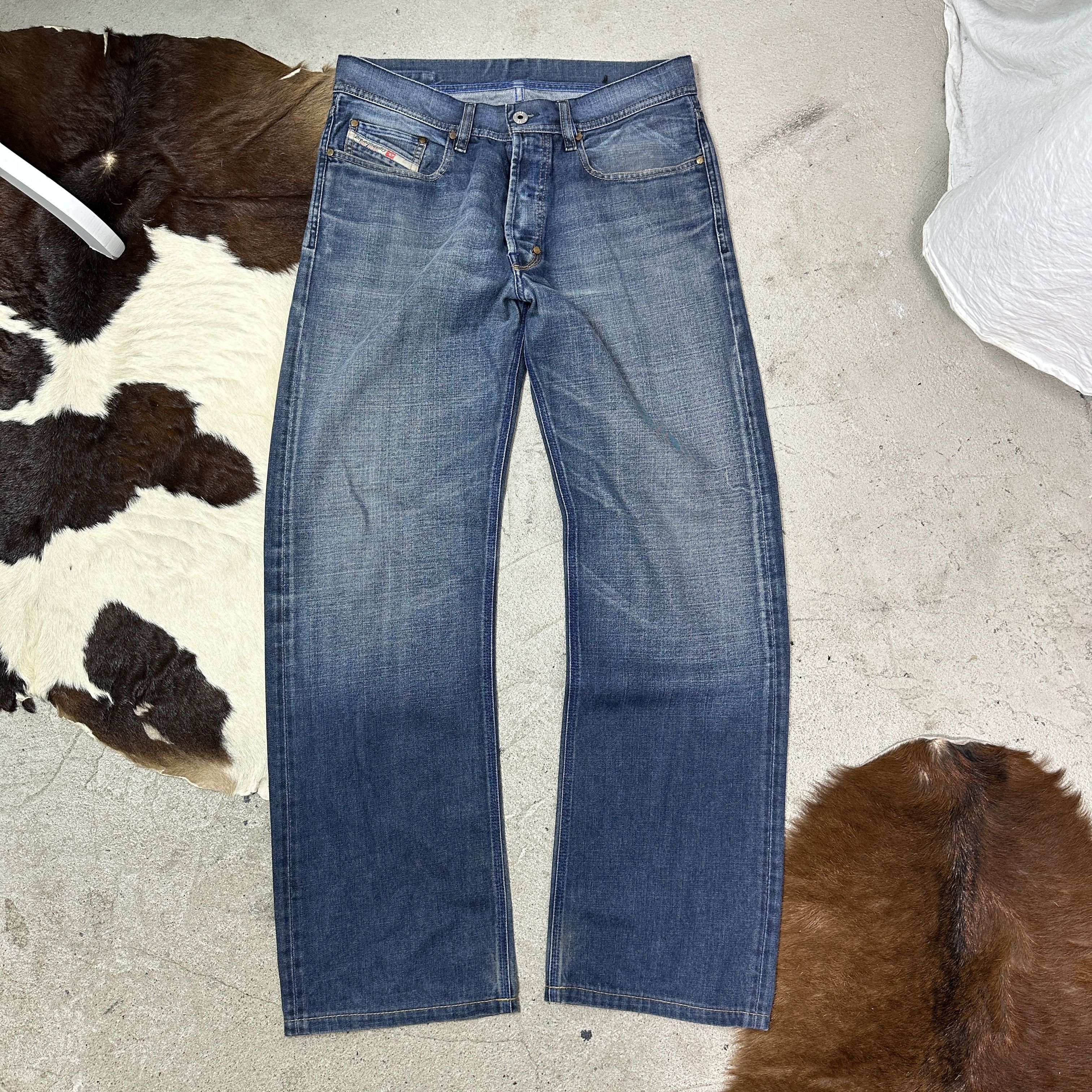 Diesel Vintage Denim Streetwear Baggy Diesel Jeans Y2K Size US 32 / EU 48 - 4 Thumbnail