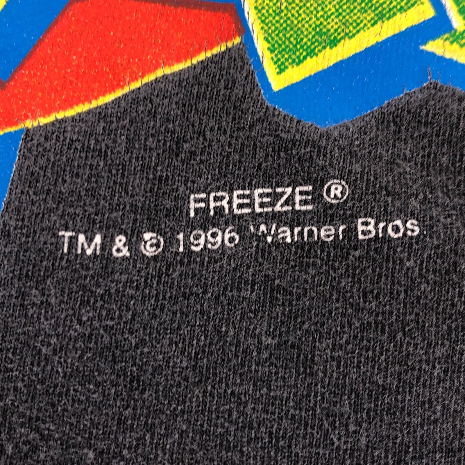 Vintage 90s Space Jam double sided tshirt 1990s vintage Size XXS / US 00 / IT 34 - 6 Thumbnail