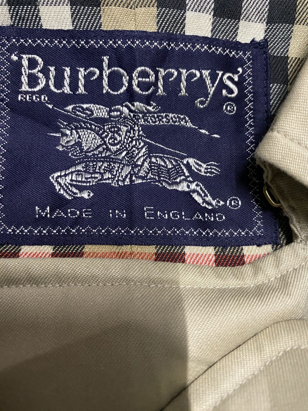 Burberry Burberrys Trench Coat Nova Check Size US M / EU 48-50 / 2 - 4 Thumbnail
