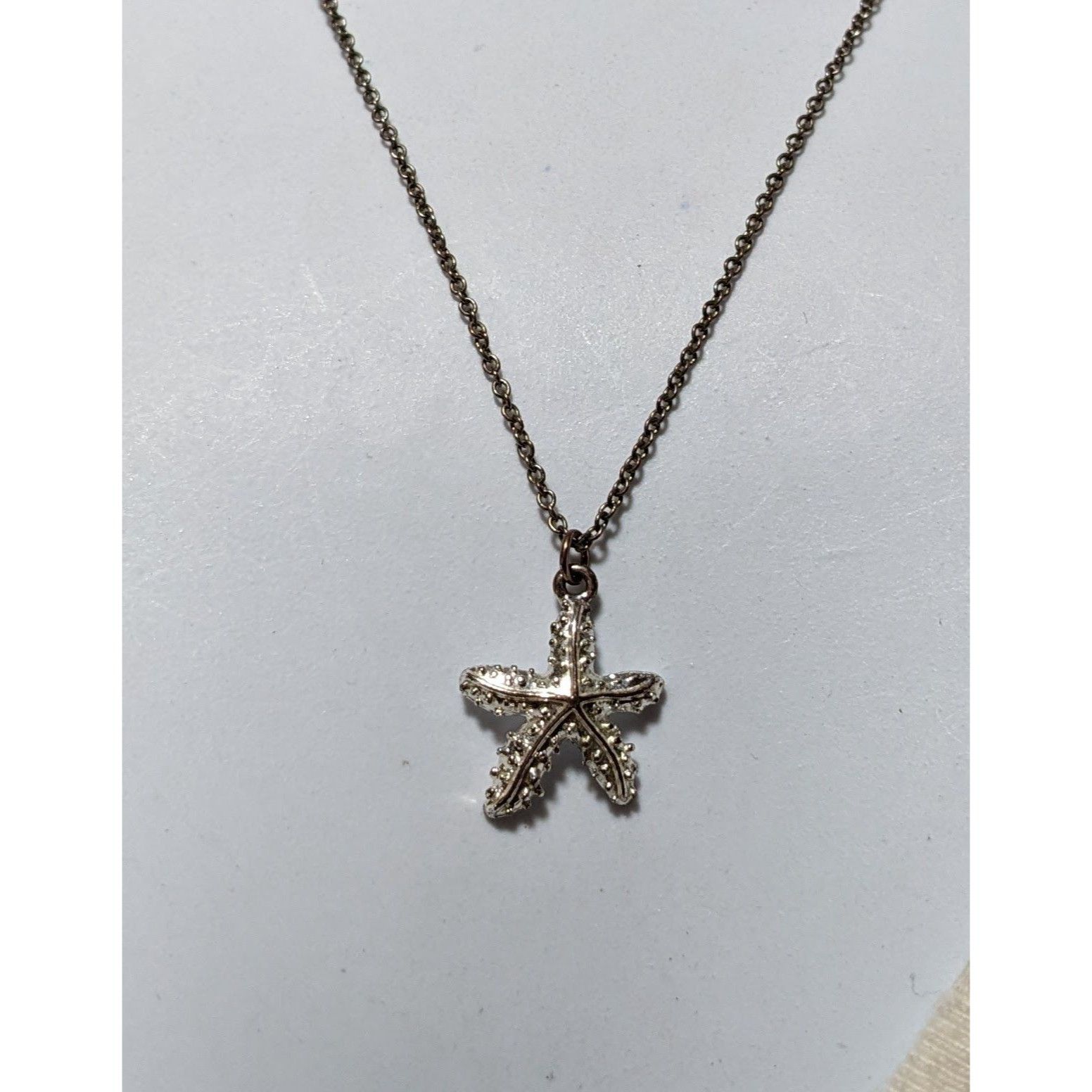 Other Minimalist Silver Starfish Necklace Size ONE SIZE - 7 Thumbnail