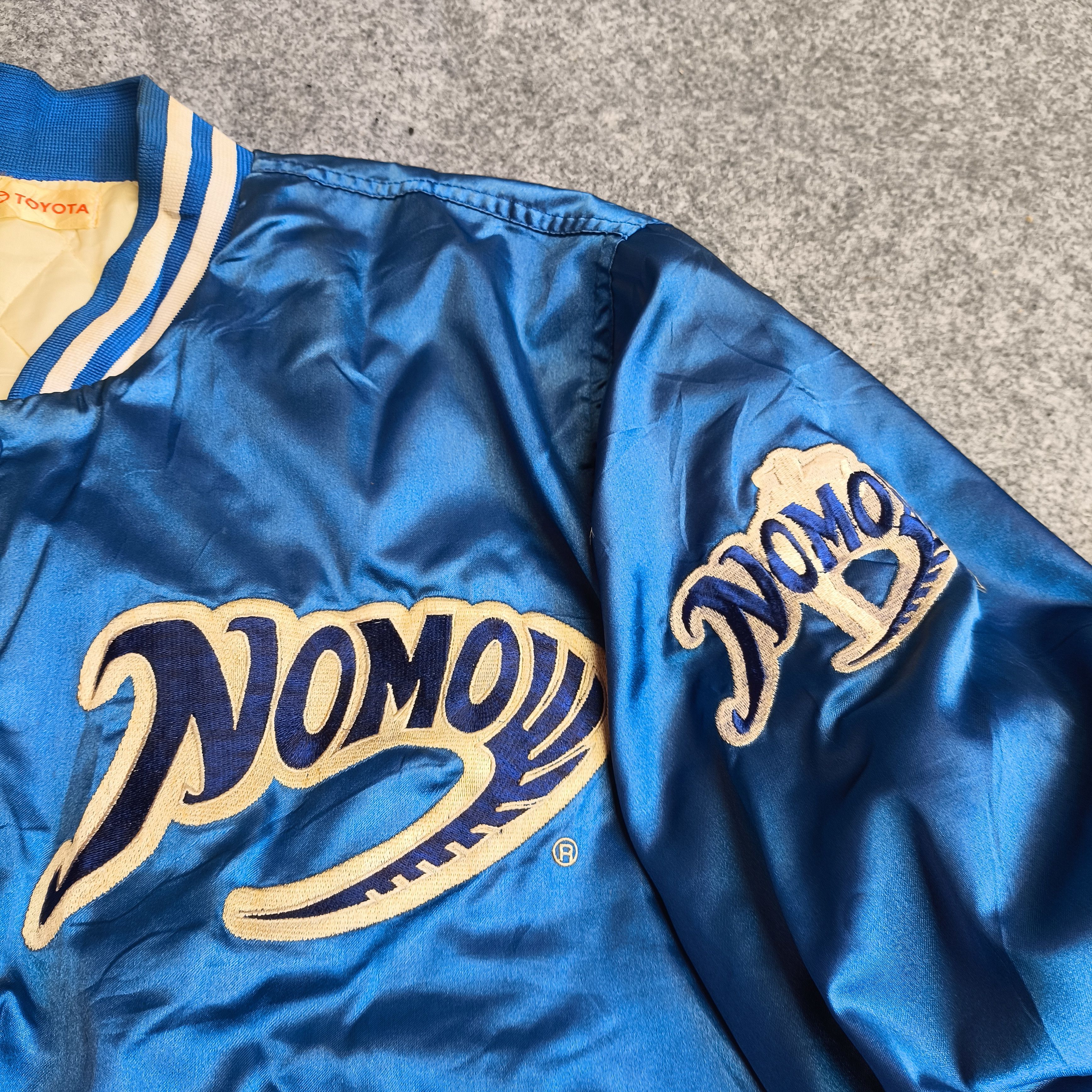 MLB 1995 Hideo Nomo la Dodgers varsity jacket by Toyota Size US L / EU 52-54 / 3 - 3 Thumbnail