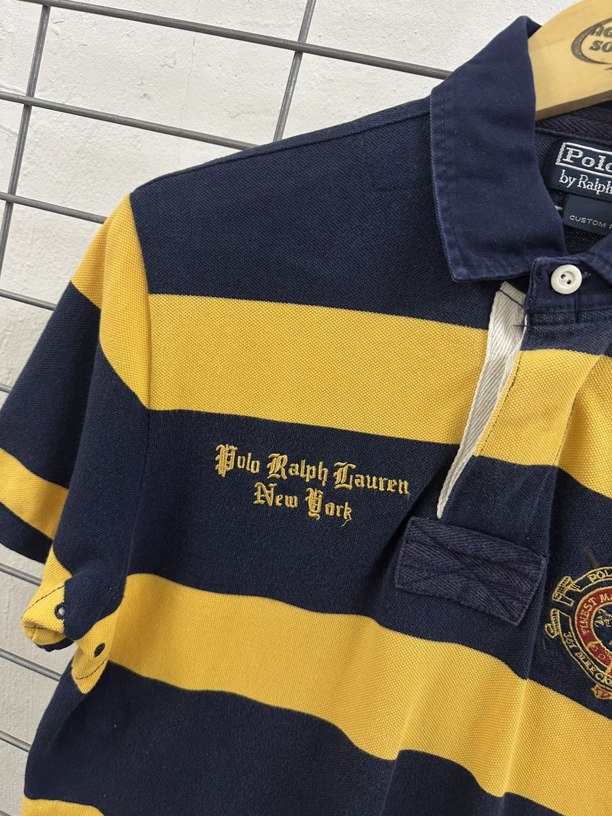 Polo Ralph Lauren Polo Ralph Lauren Striped Big Logo Rugby Polo Shirt Size US M / EU 48-50 / 2 - 5 Thumbnail