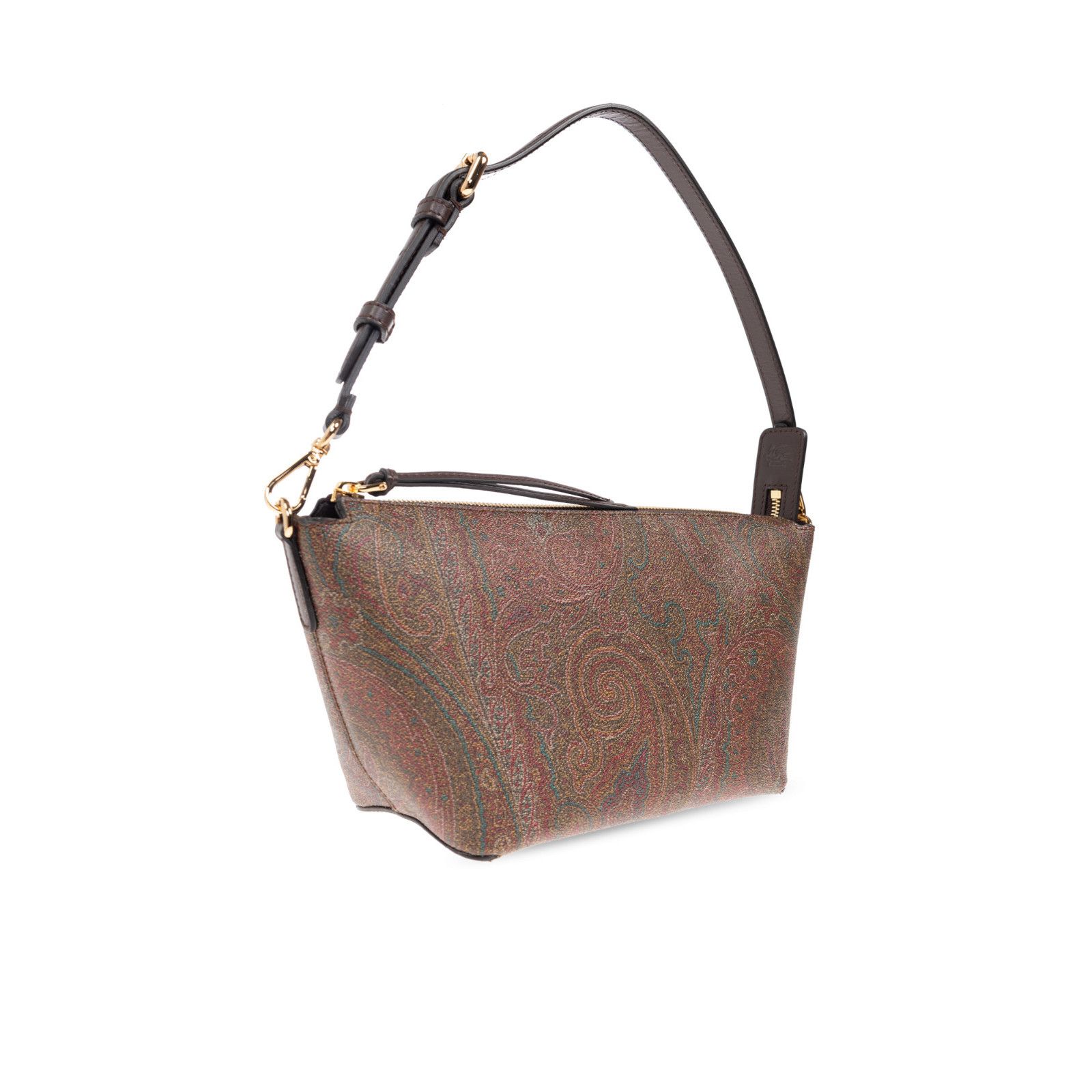 Etro ETRO Brown Leather Shoulder Bag New And Authentic Size ONE SIZE - 3 Thumbnail