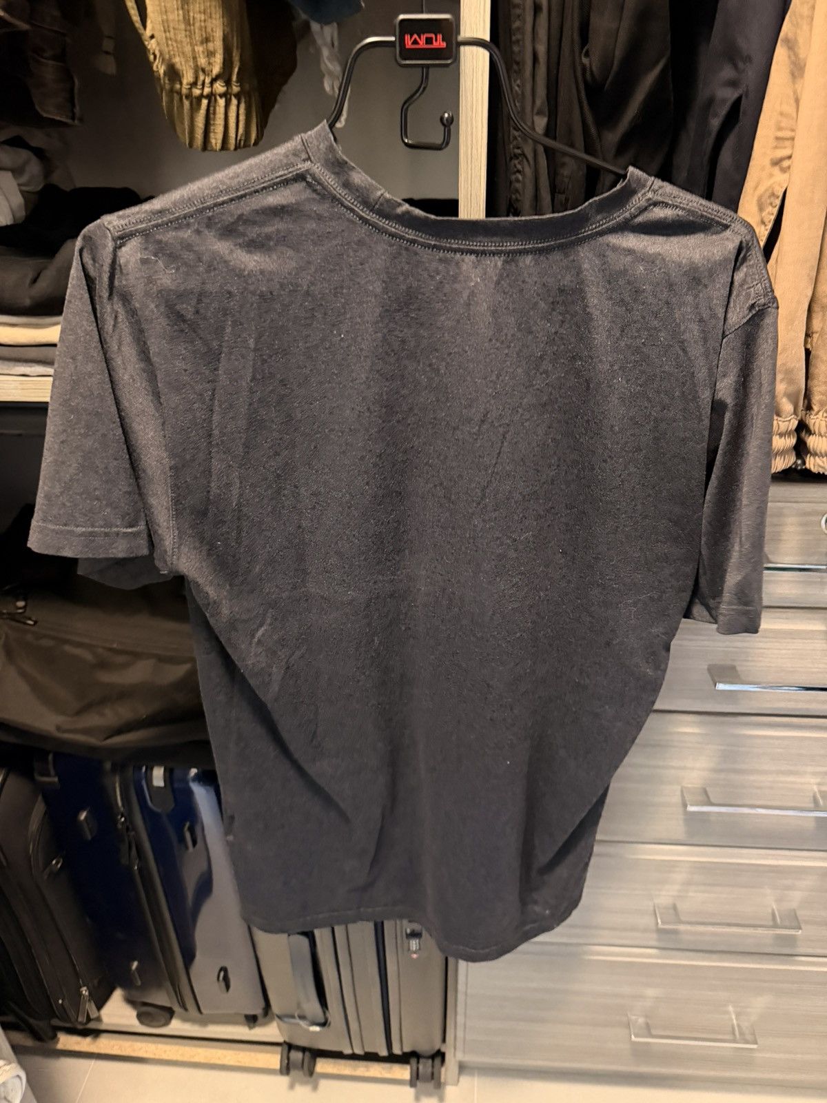 Nike Dri-Fit Grey workout shirt Size US L / EU 52-54 / 3 - 2 Thumbnail