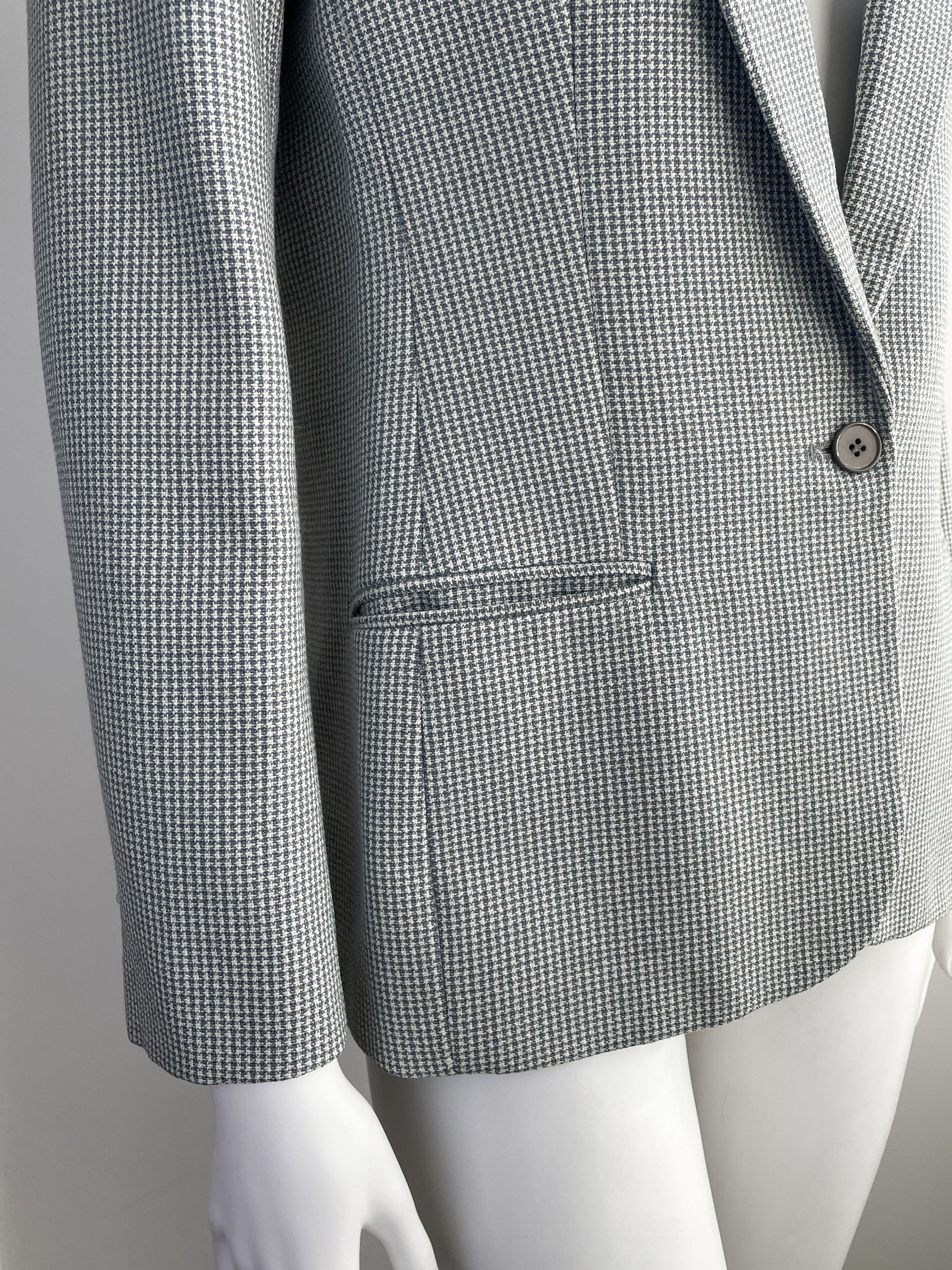 Valentino houndstooth blazer Size S / US 4 / IT 40 - 4 Thumbnail