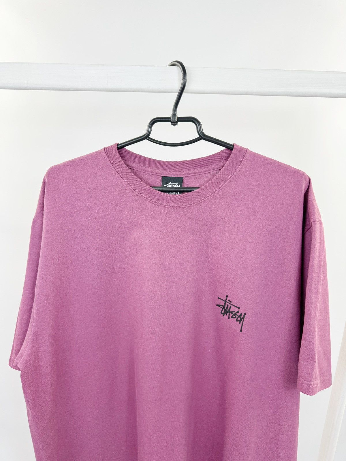Stussy Stussy Basic Berry T-shirt Size US XL / EU 56 / 4 - 7 Thumbnail