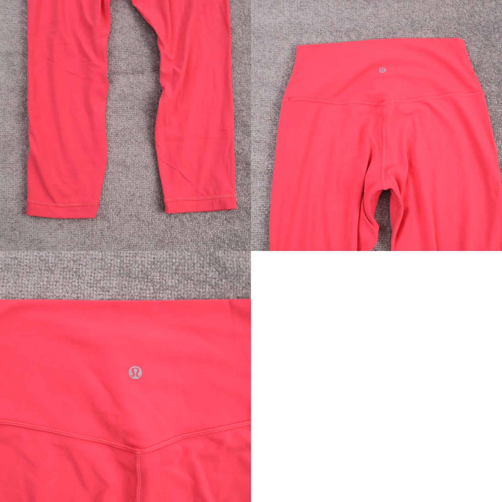 Lululemon Lululemon Leggings Size 6 Pink Base Pace High Rise Cropped Women Size 28" / US 6 / IT 42 - 8 Thumbnail