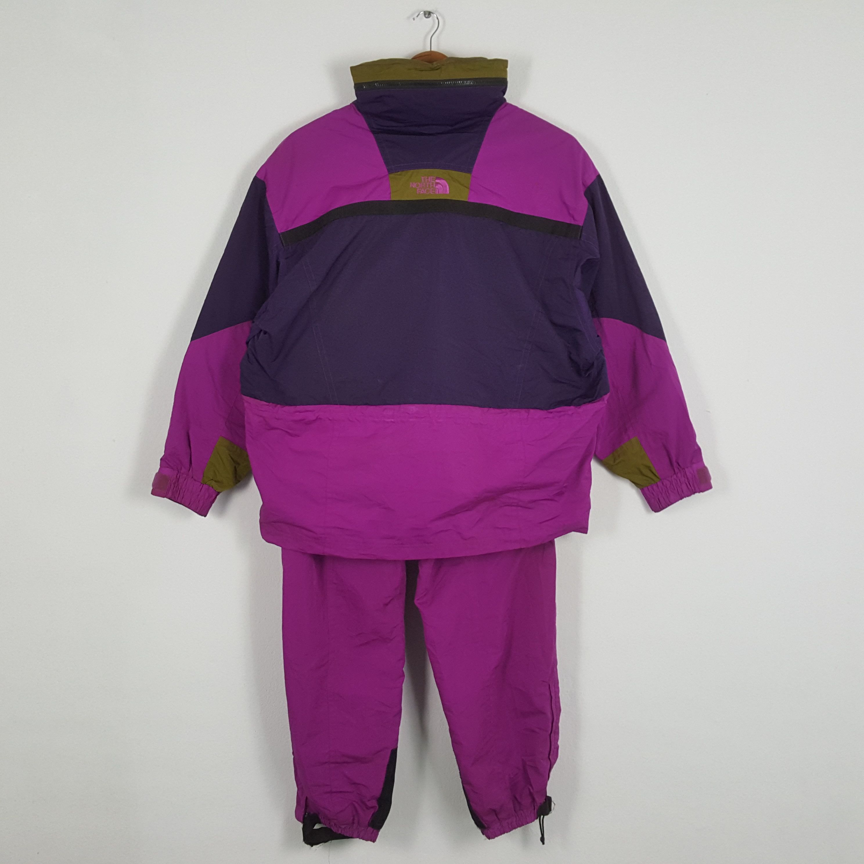 The North Face × Vintage Vintage THE NORTH FACE Outdoor Winter Set Jacket Size US XL / EU 56 / 4 - 2 Thumbnail