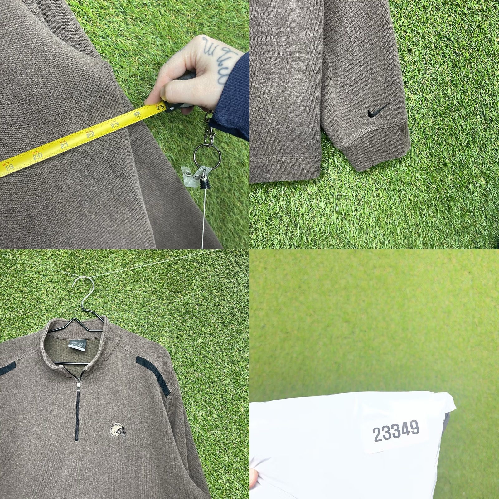 Nike Nike Dri-Fit Golf Sweatshirt Mens 2XL 1/4 Zip LA Chargers Brown Sports Shirt Size US XXL / EU 58 / 5 - 8 Thumbnail