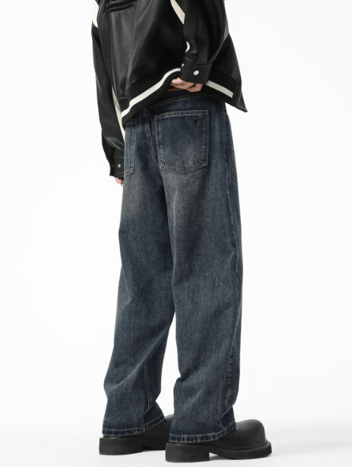 Japanese Brand American high street retro straight jeans y2k Size US 32 / EU 48 - 4 Thumbnail