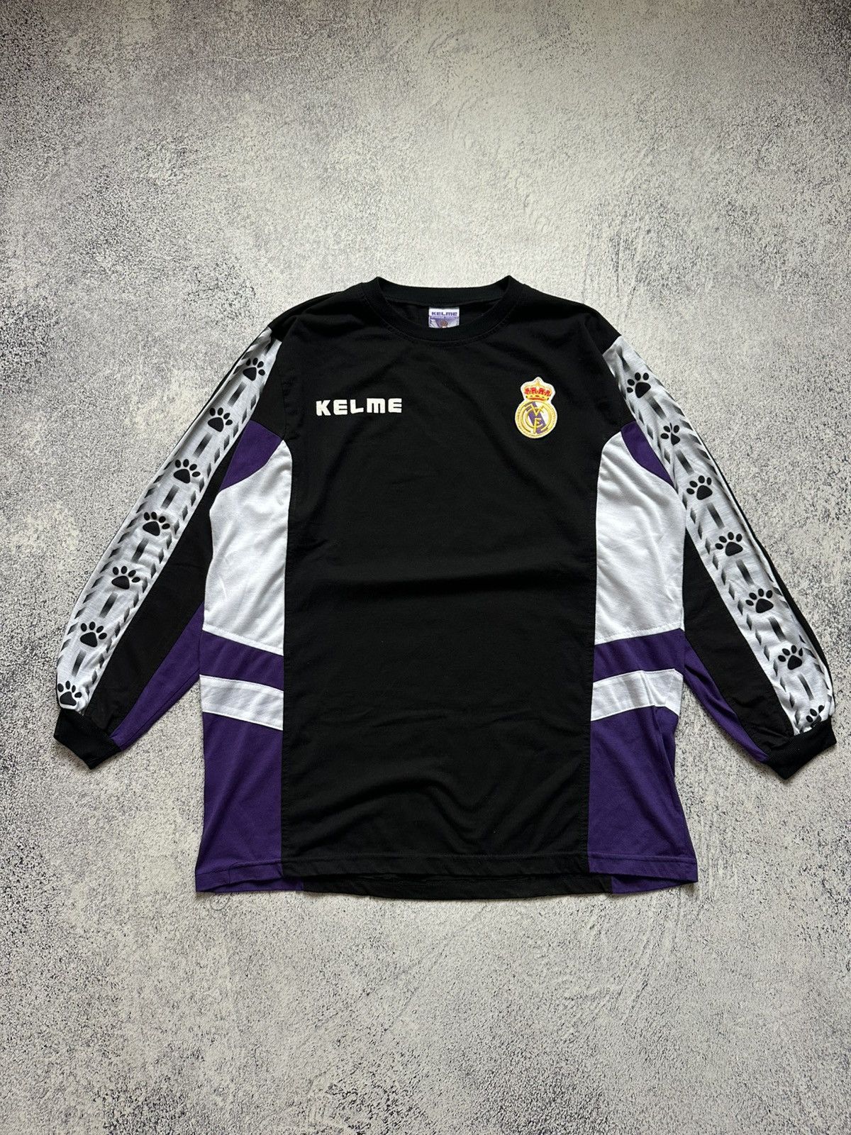 Other Kelme Real Madrid Mens SS Home Long Sleeve Shirt 1996/97 Size US XL / EU 56 / 4 - 1 Thumbnail