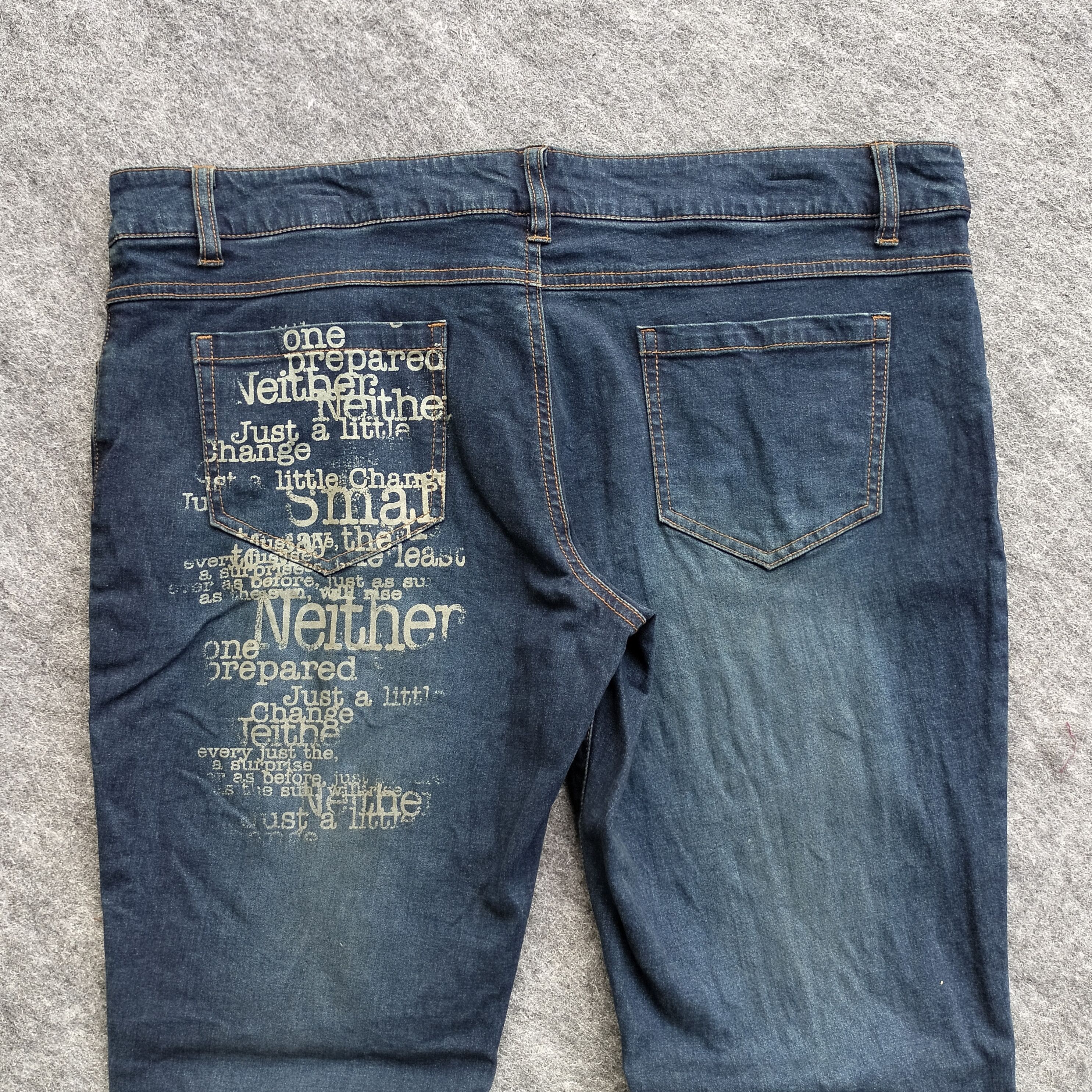 Tornado Mart Y2k vkei oem flare jeans Size US 38 / EU 54 - 4 Thumbnail