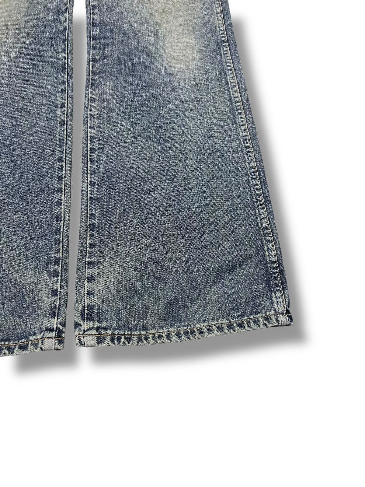 Wrangler Vintage Wrangler Japan - Faded Wash, Boocut Wide Leg Jeans Size US 32 / EU 48 - 7 Thumbnail