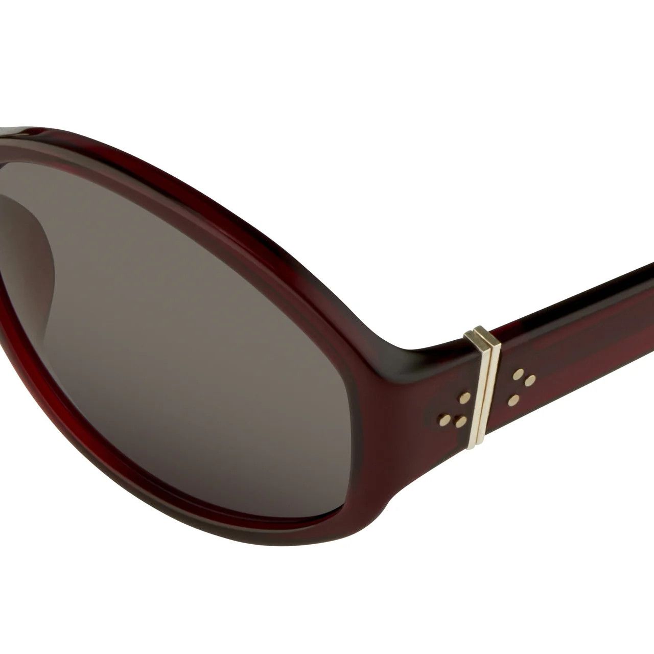 Ann Demeulemeester Ann Demeulemeester Sunglasses Oversized Bordeaux Red Size ONE SIZE - 11 Thumbnail