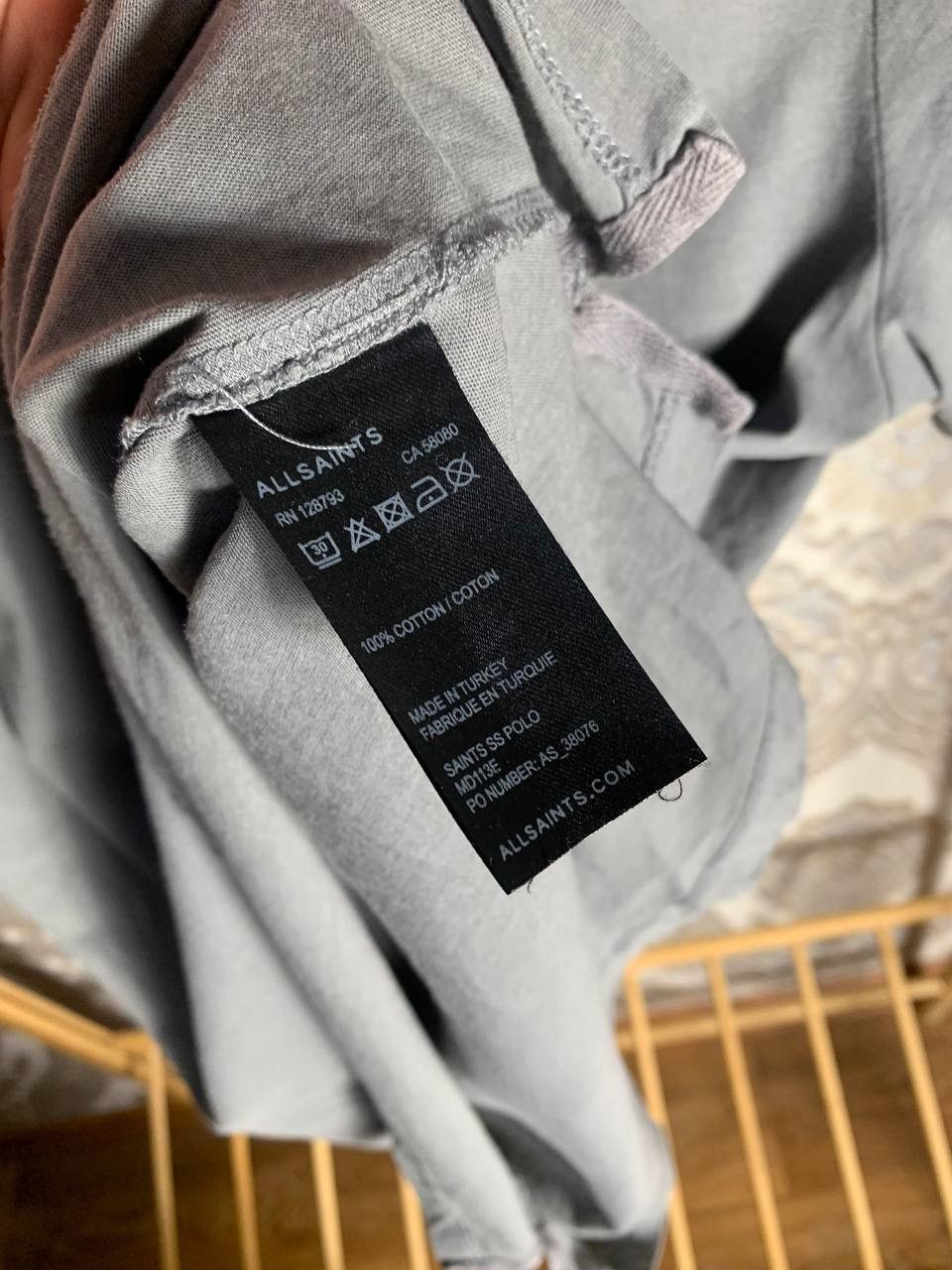 Allsaints VINTAGE ALLSAINTS CLASSIC POLO T-SHIRT DESIGNER CASUAL Y2K Size US M / EU 48-50 / 2 - 6 Thumbnail