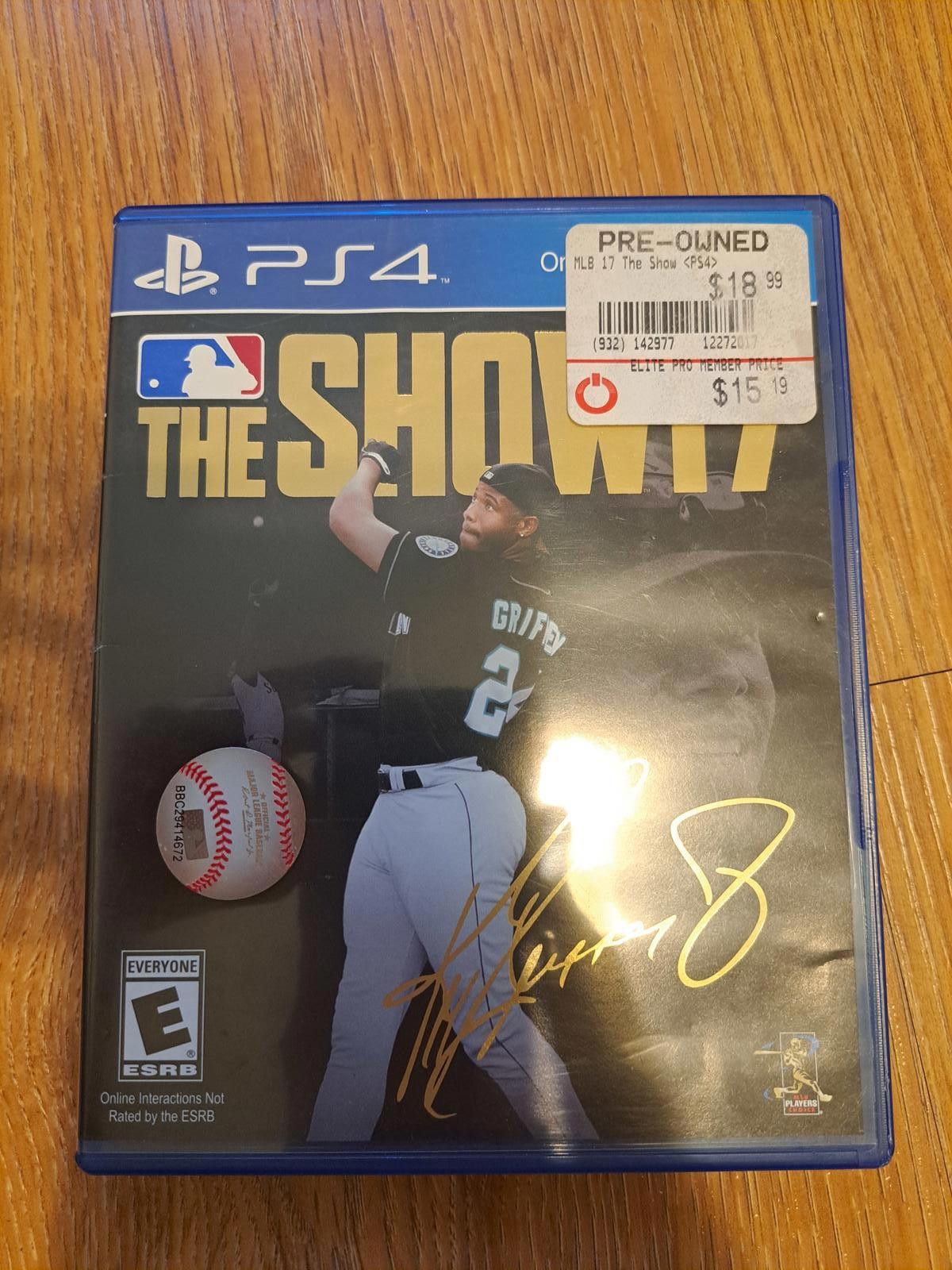 MLB The Show 2017 PS4 Video Game Good Condition Size ONE SIZE - 1 Thumbnail