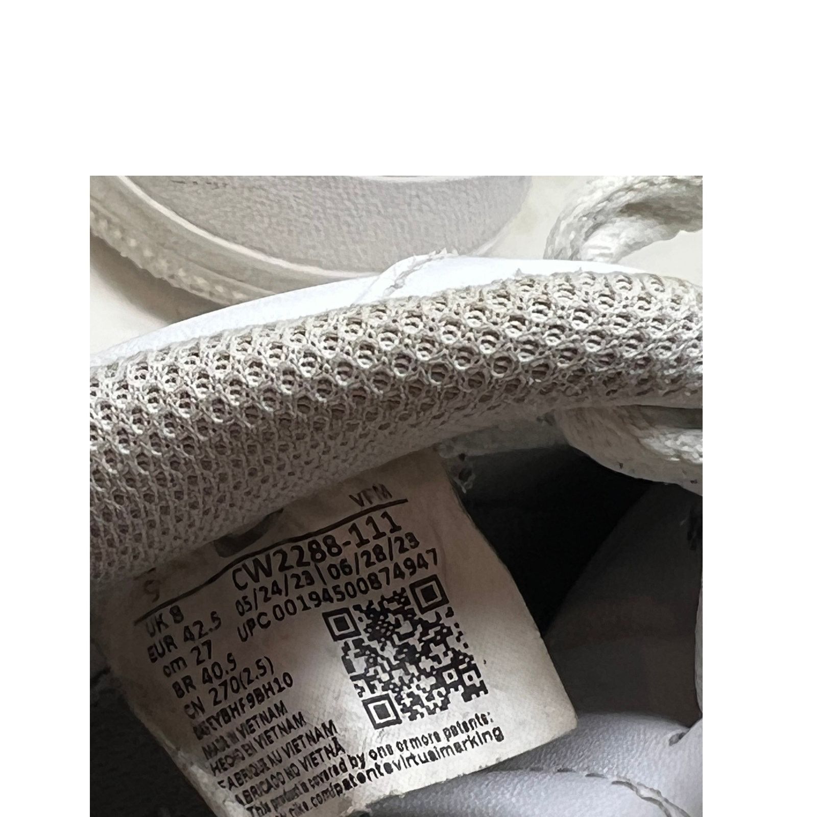 Nike Nike White Air Force 1 Model CW2288-111 Mens 9 Size US 9 / EU 42 - 7 Thumbnail