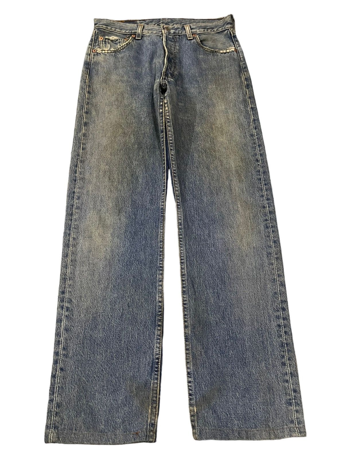 Levi's Vintage 90s Levis 501 Blue Wash Classic Style Jeans Size US 30 / EU 46 - 1 Thumbnail