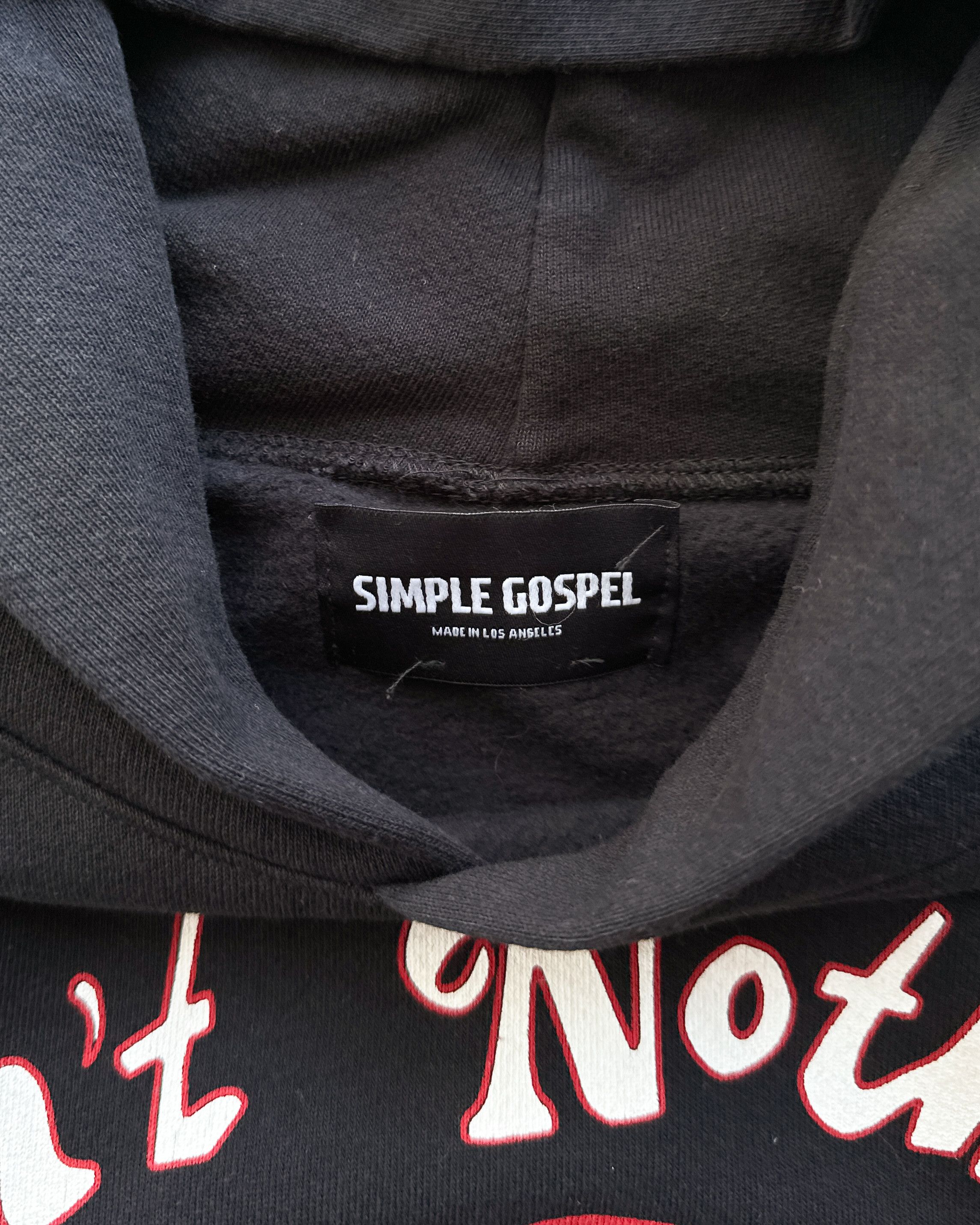 Simple Gospel Ain't Nothing Like A Woman Hoodie Black Mens S