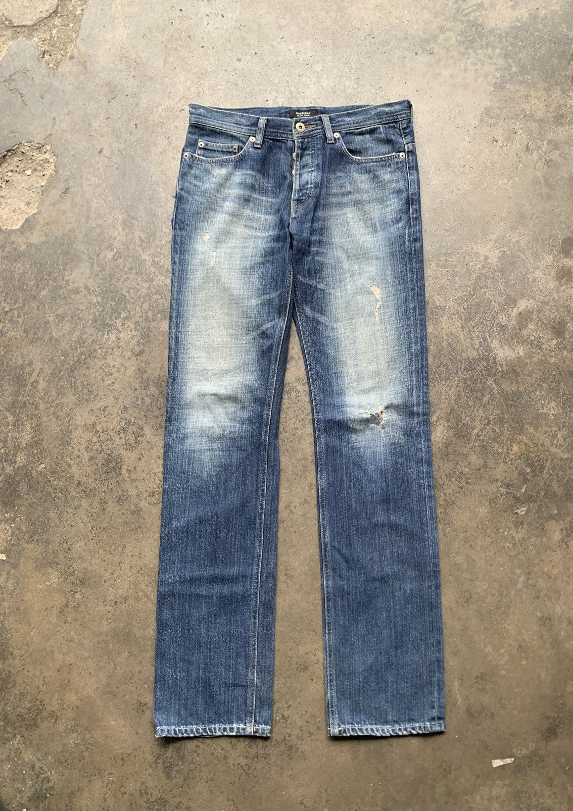 Burberry 🔥BURBERRY BLACK LABEL STRAIGHT CUT JEANS Size US 30 / EU 46 - 4 Thumbnail