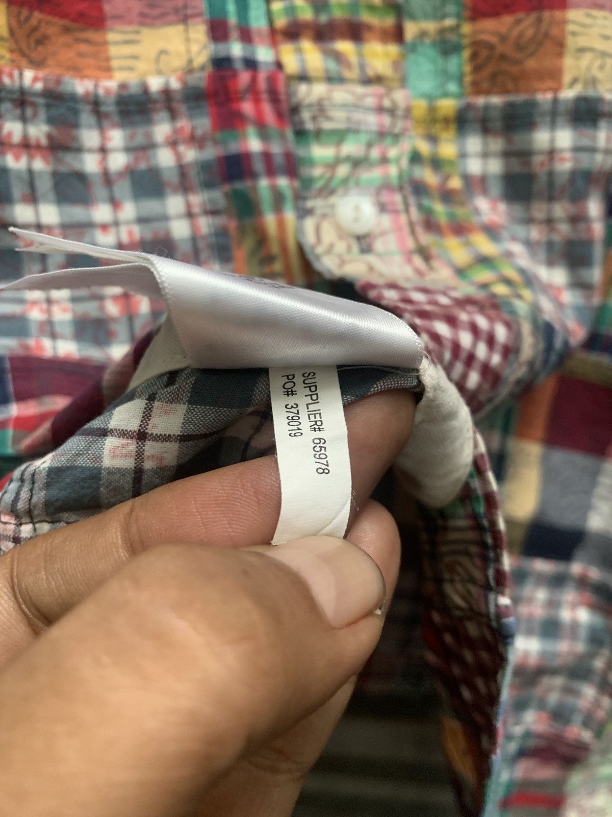 Polo Ralph Lauren POLO RALPH LAUREN PATCHWORK MADRAS Size US XL / EU 56 / 4 - 8 Thumbnail